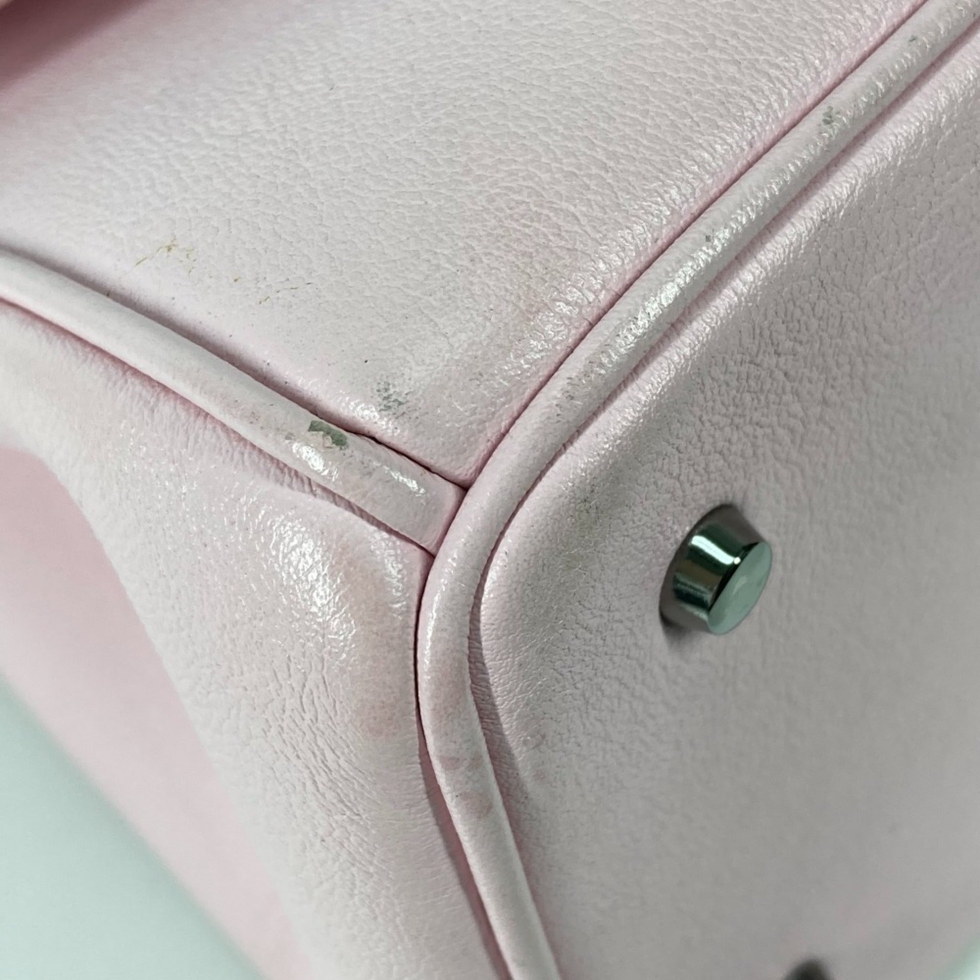 Christian Dior Pink Leather Handbag (Pre-Owned)