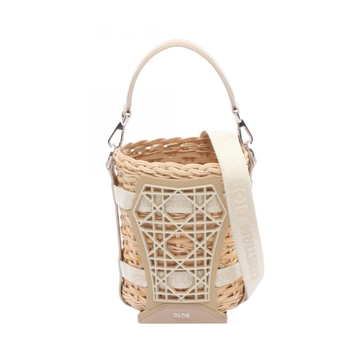 Christian Dior Beige Leather Handbag (Pre-Owned)