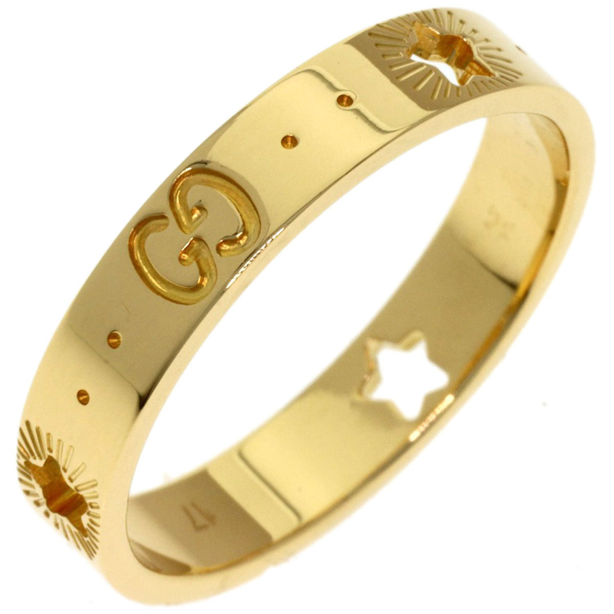 Gucci Yellow Gold (18K) Band Ring (Pre-Owned)