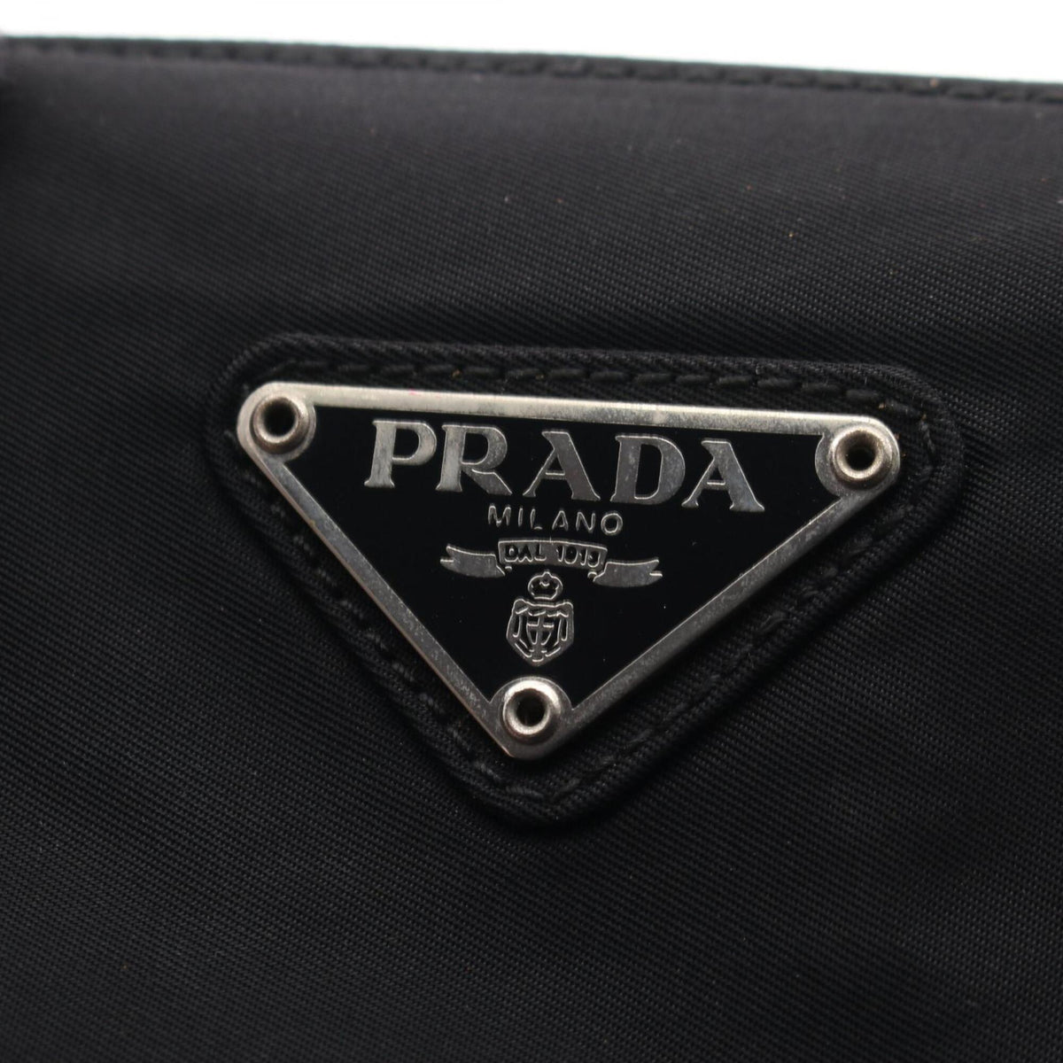 Prada Black Nylon Handbag (Pre-Owned)