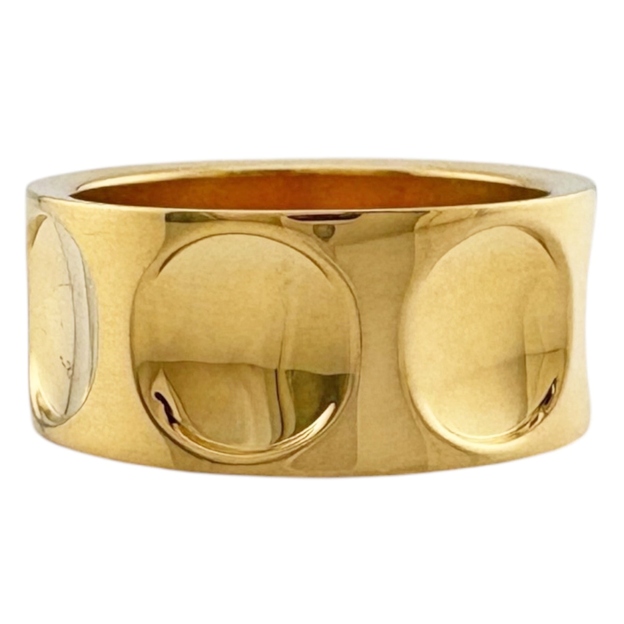 Louis Vuitton Gold Yellow Gold (18K) Band Ring (Pre-Owned)