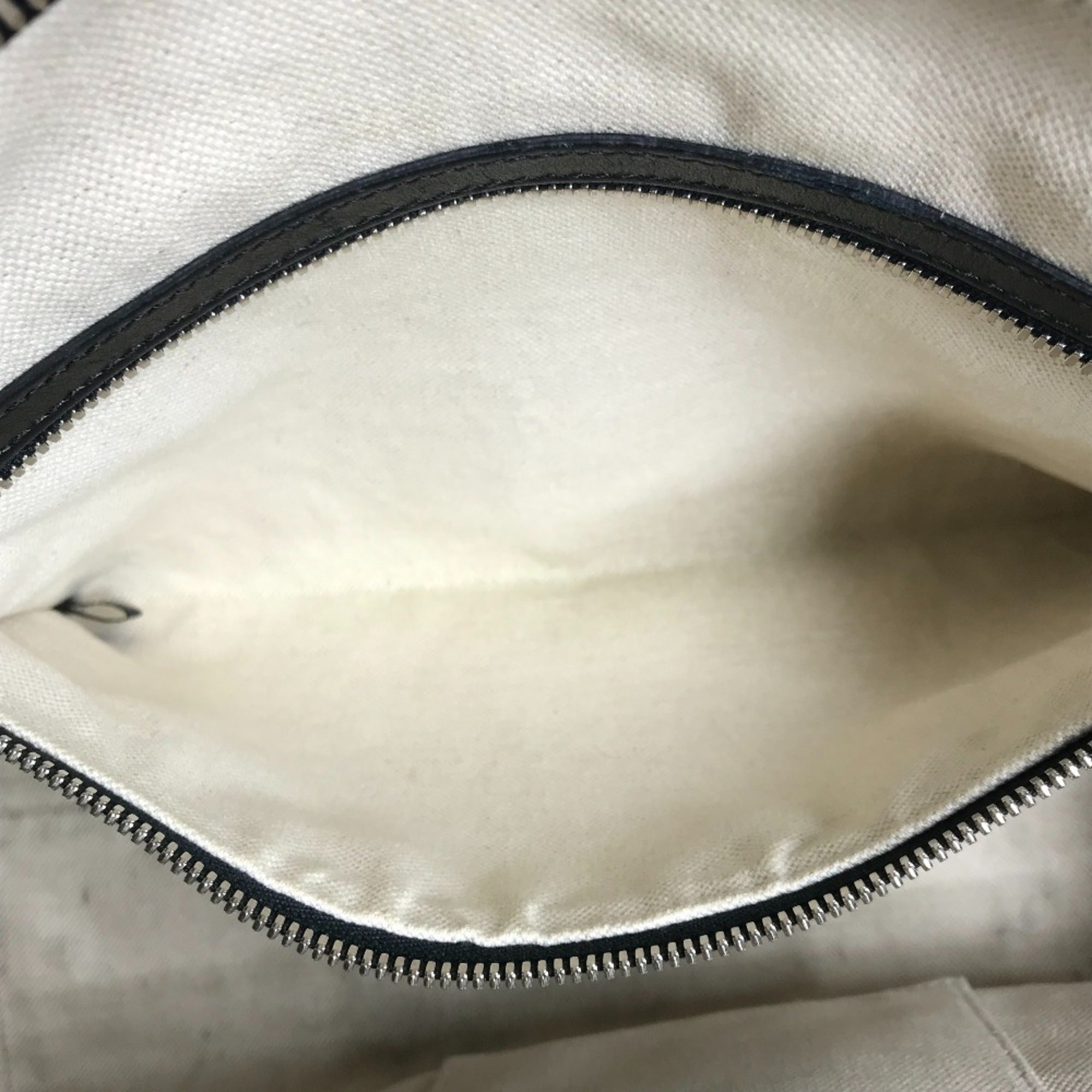Gucci Black Leather Shoulder Bag Tote Bag (Pre-Owned)