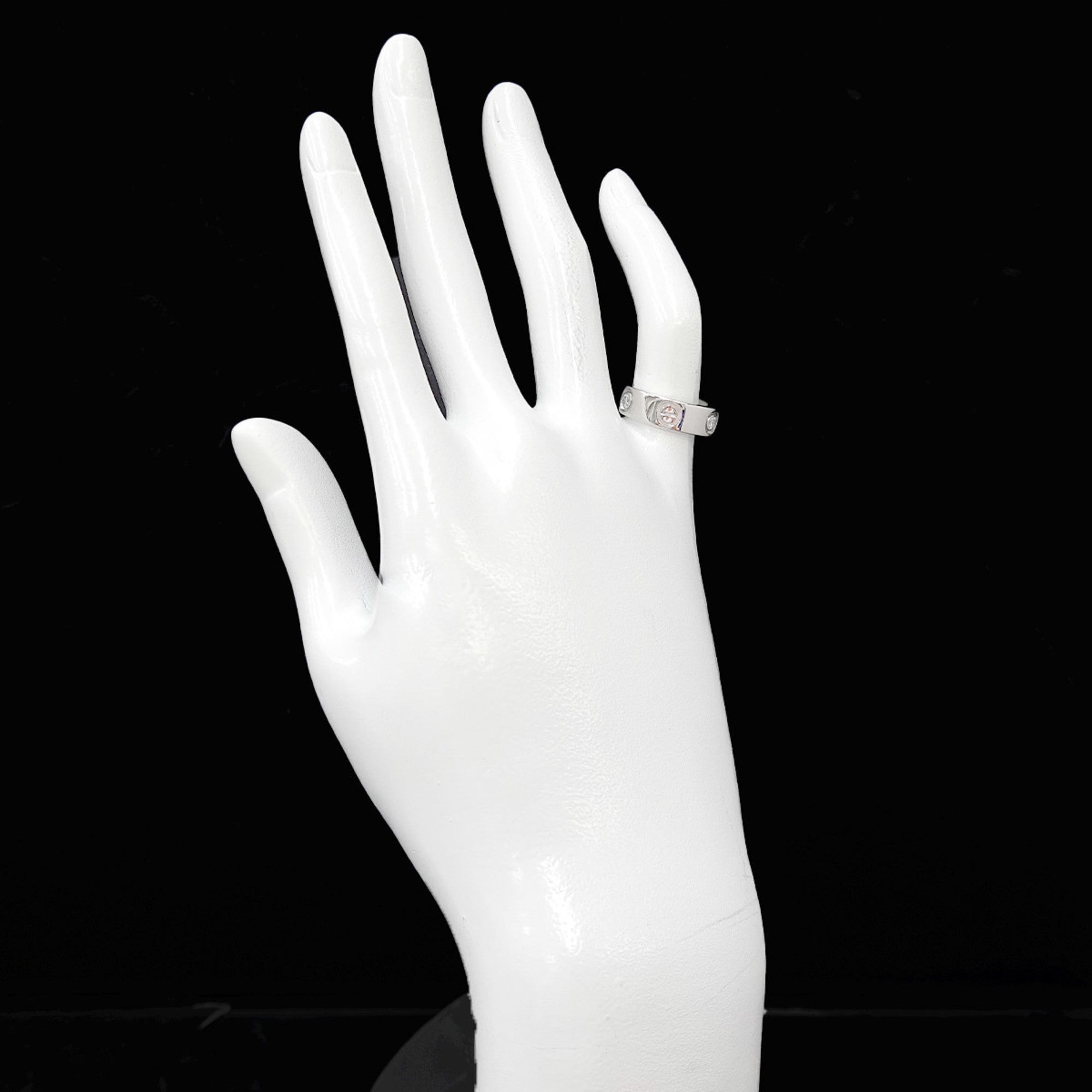 Cartier White Gold (18K) Band Ring (Pre-Owned)