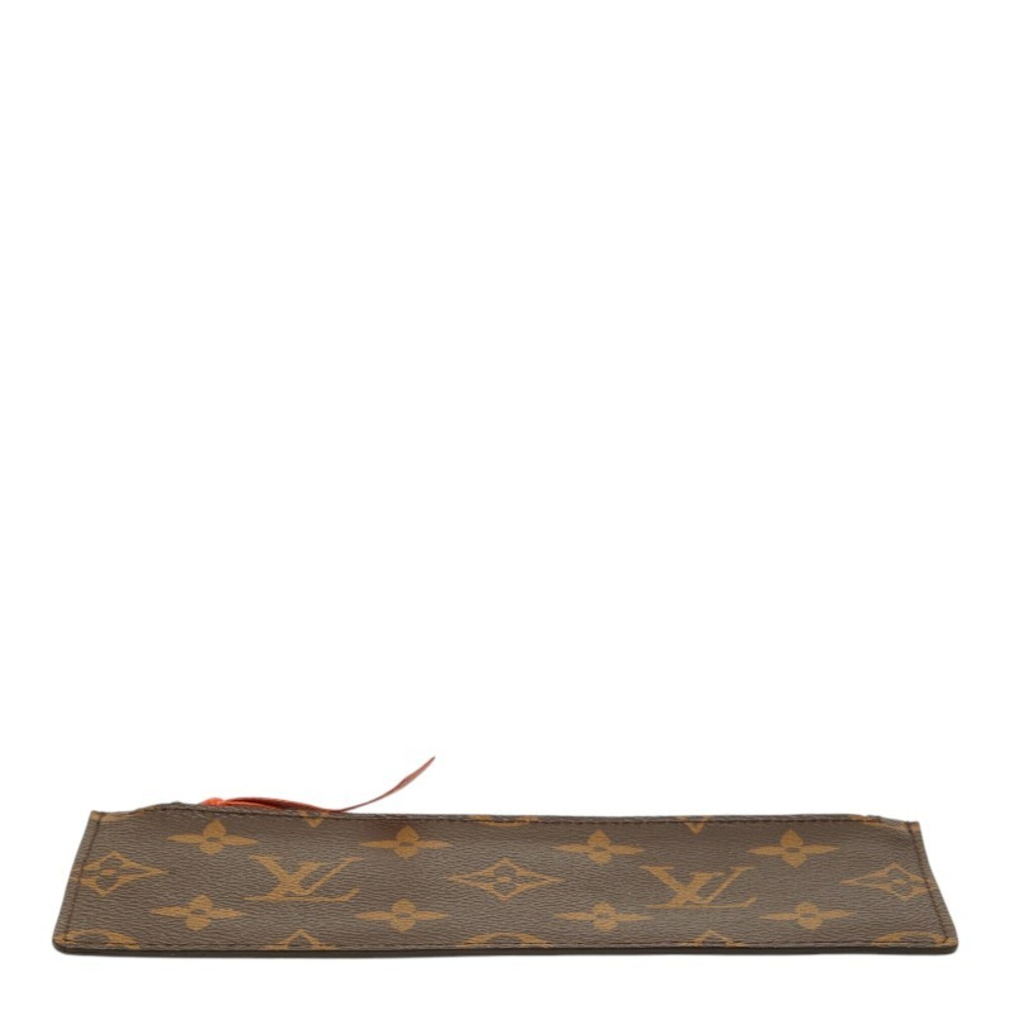 Louis Vuitton Brown Pvc Handbag Pochette Pouch (Pre-Owned)
