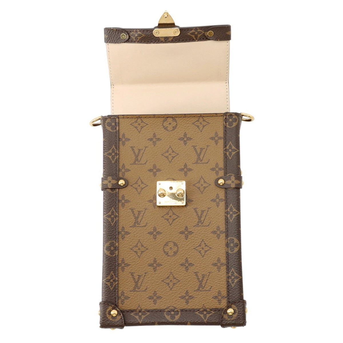Louis Vuitton Brown Monogram Reverse Shoulder Bag (Pre-Owned)
