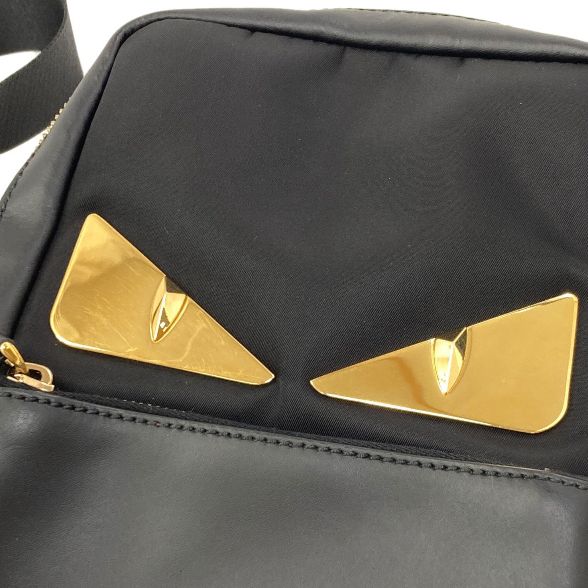 Fendi Black Nylon Sling Bag (Pre-Owned)