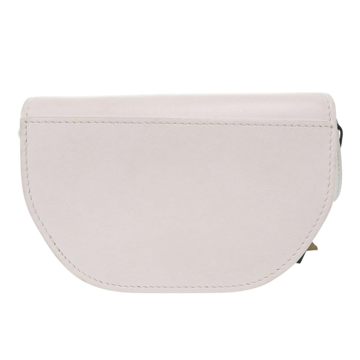Burberry White Leather Shoulder Bag (Pre-Owned)