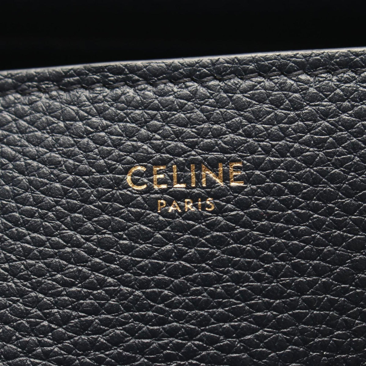 Celine Navy Leather Handbag (Pre-Owned)