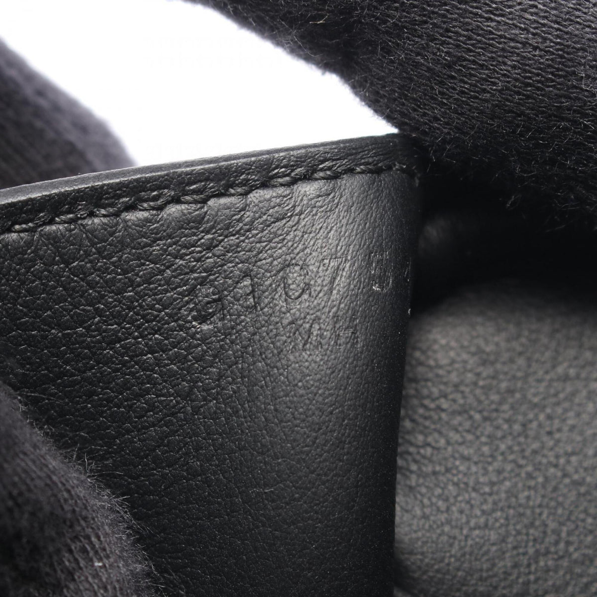 Hermes Black Taurillon Clemence Leather Handbag Shoulder Bag (Pre-Owned)