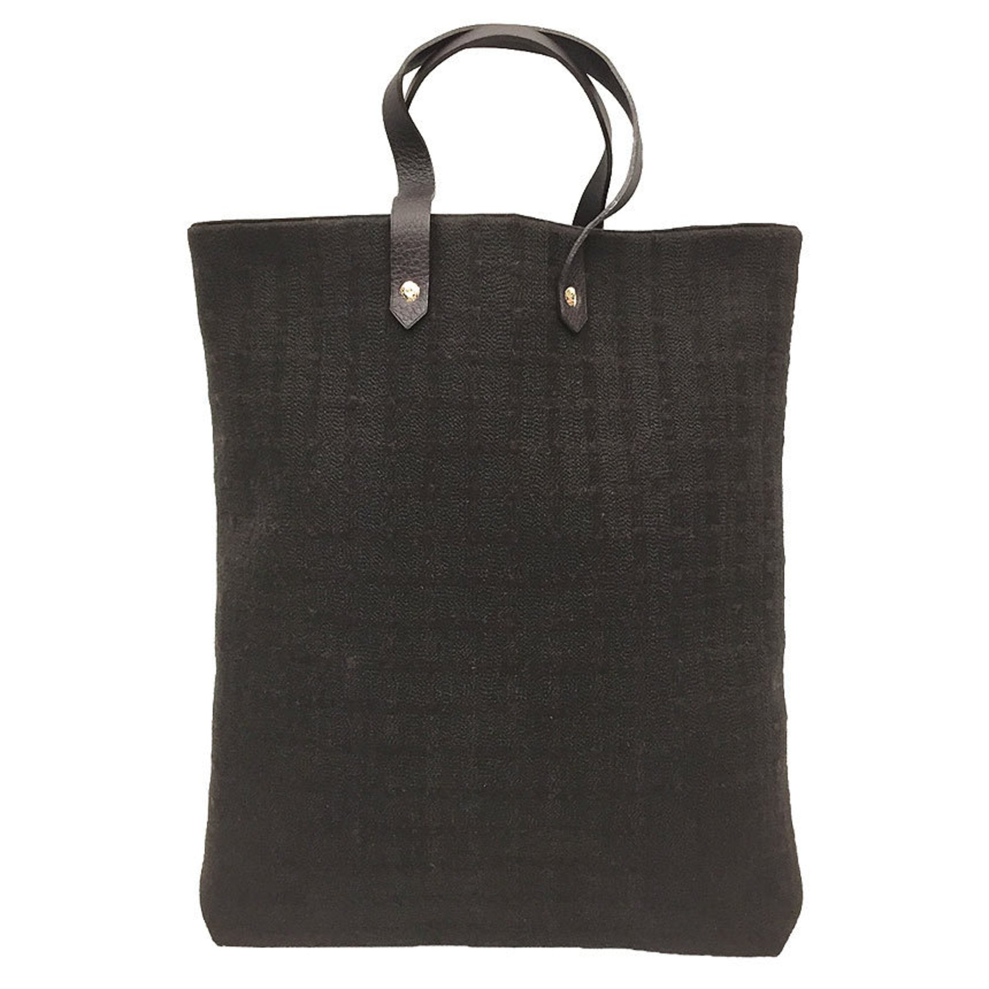 Hermes Ahmedabad Brown Wool 100% Tote Bag (Pre-Owned)
