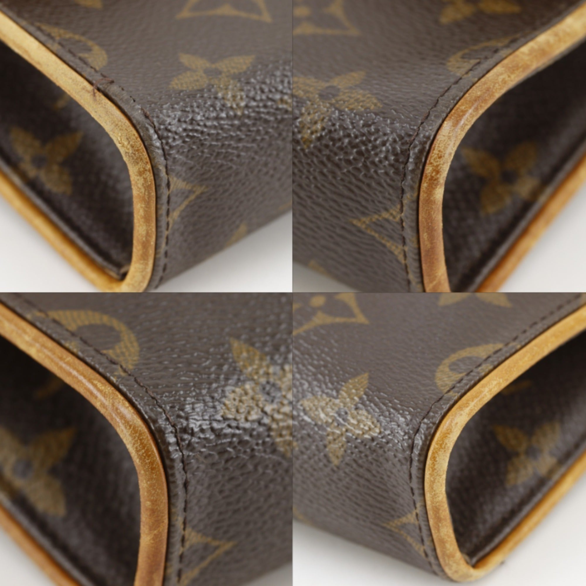 Louis Vuitton Brown Monogram Canvas Fanny Pack Pochette Pouch (Pre-Owned)