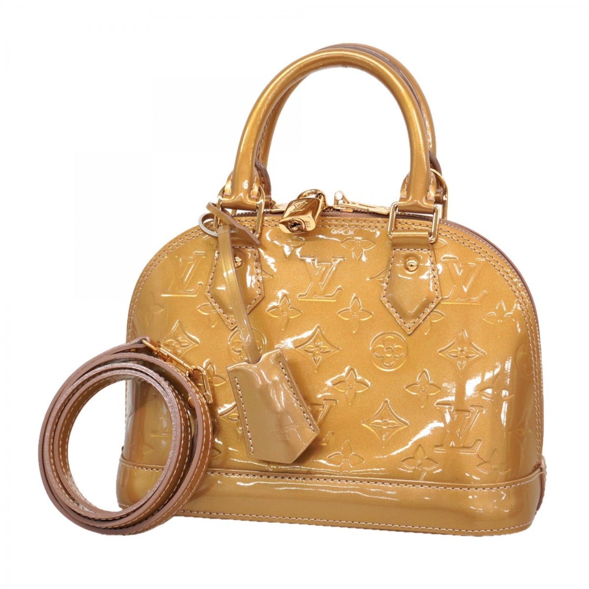 Louis Vuitton Beige Poodle Handbag (Pre-Owned)