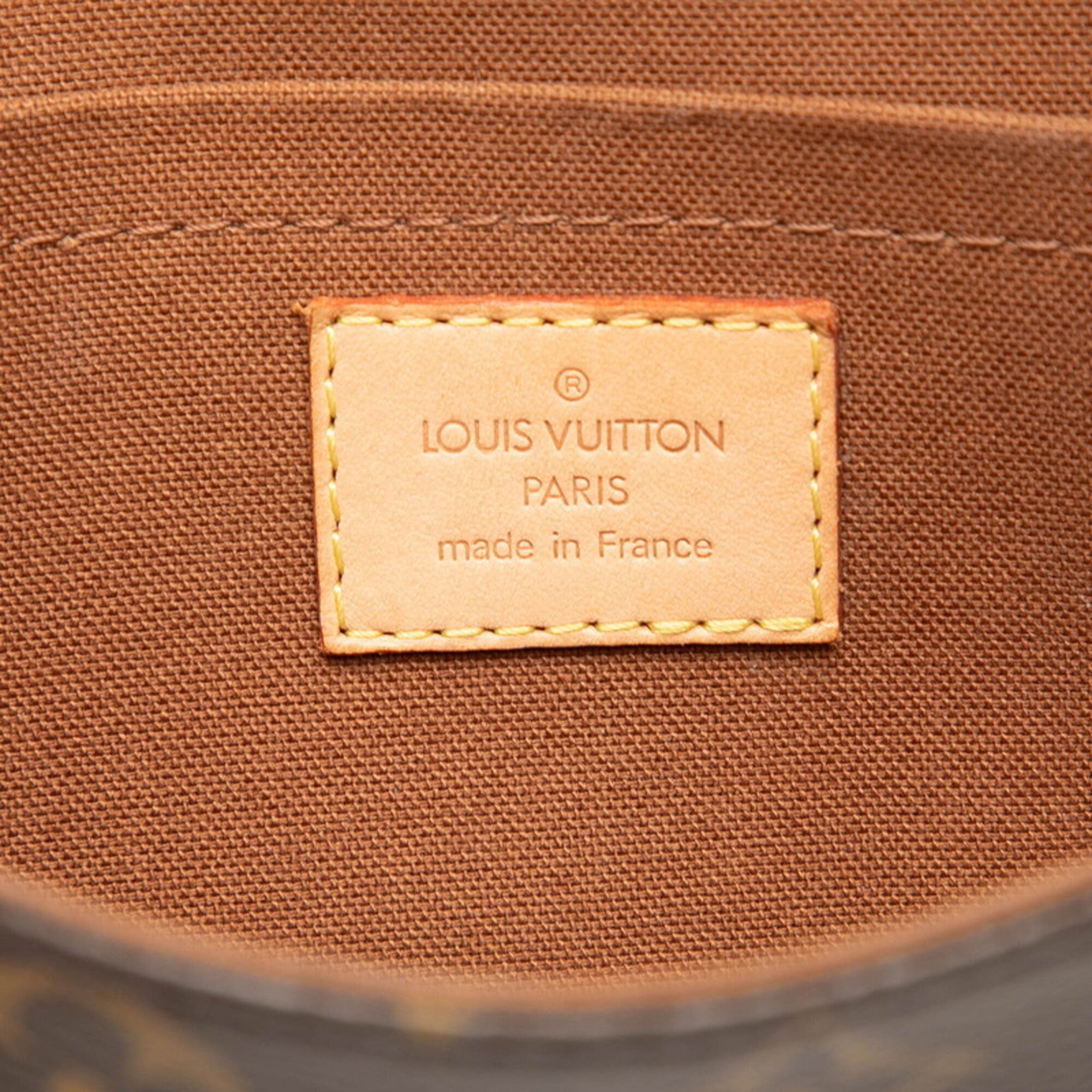 Louis Vuitton Brown Pvc Leather Fanny Pack Sling Bag (Pre-Owned)