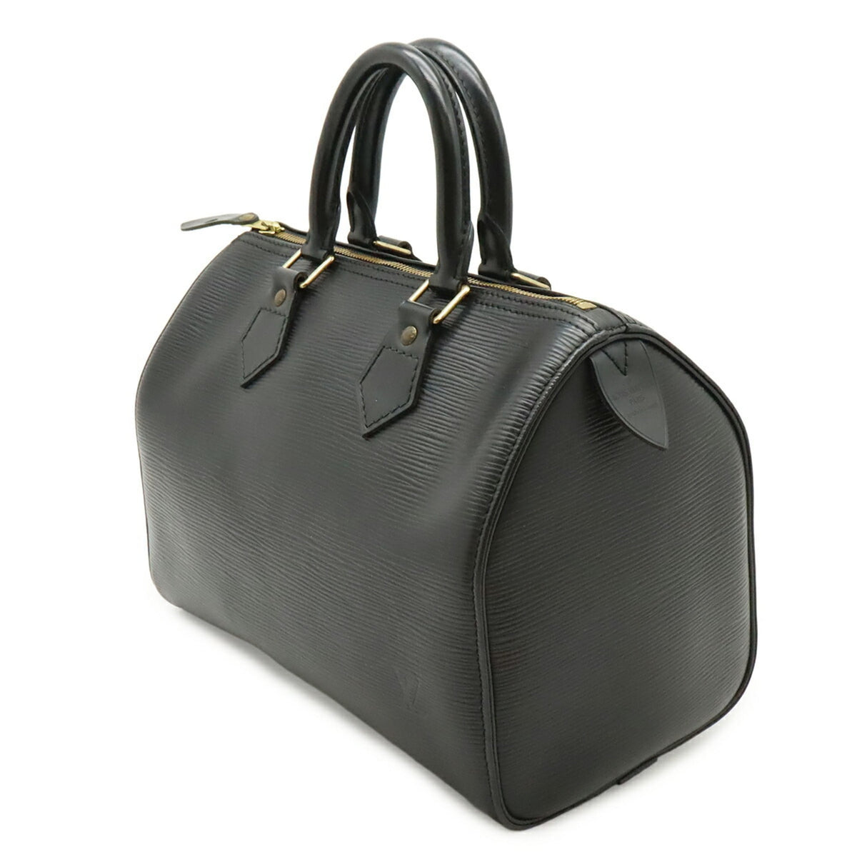 Louis Vuitton Black Noir Epi Leather Handbag (Pre-Owned)
