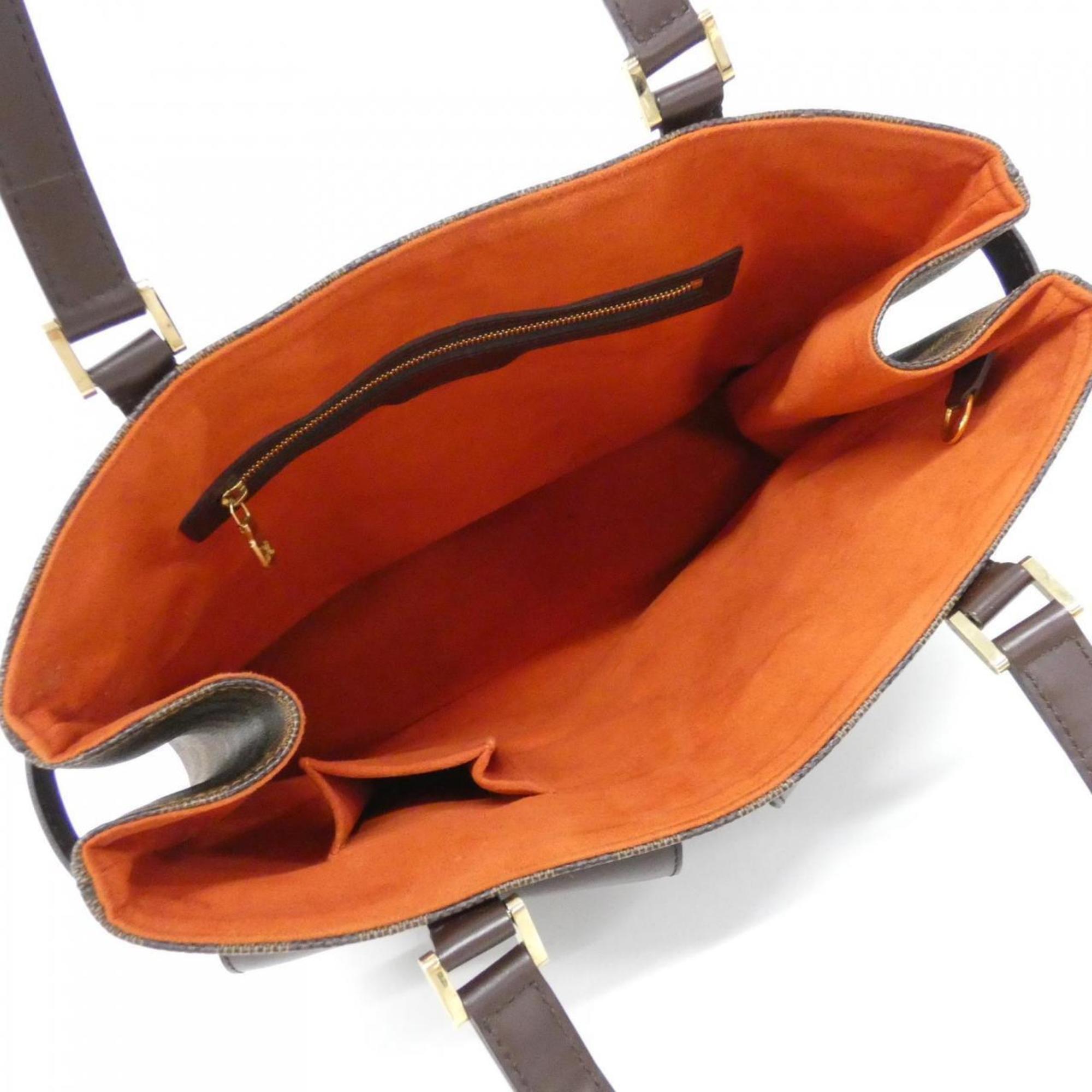 Louis Vuitton Ebene Coated Canvas Handbag (Pre-Owned)