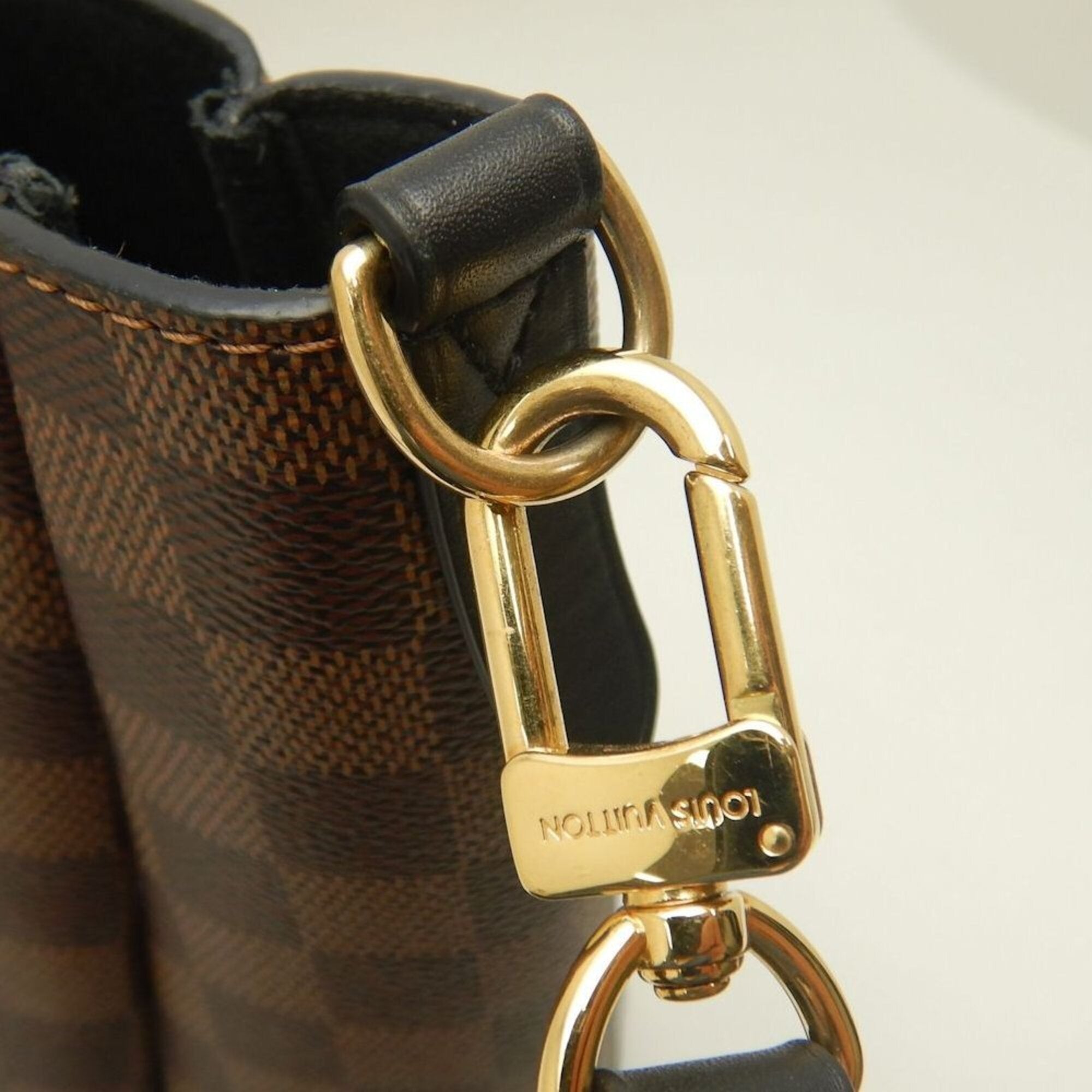 Louis Vuitton Damier Ebene Damier Canvas Tote Bag (Pre-Owned)