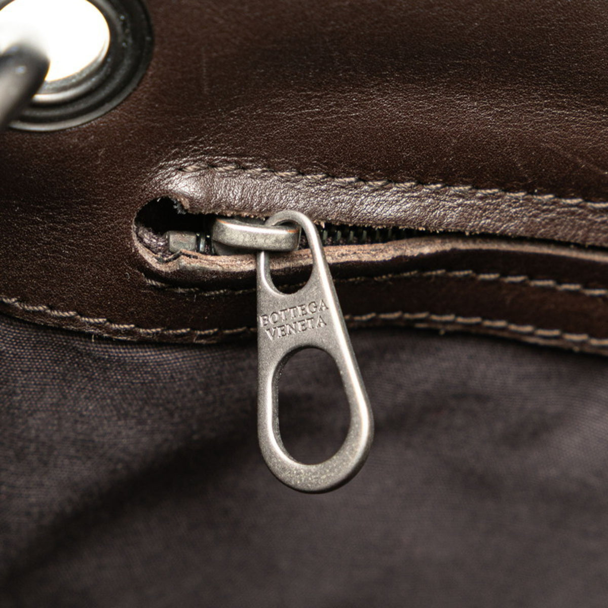 Bottega Veneta Brown Leather Shoulder Bag (Pre-Owned)