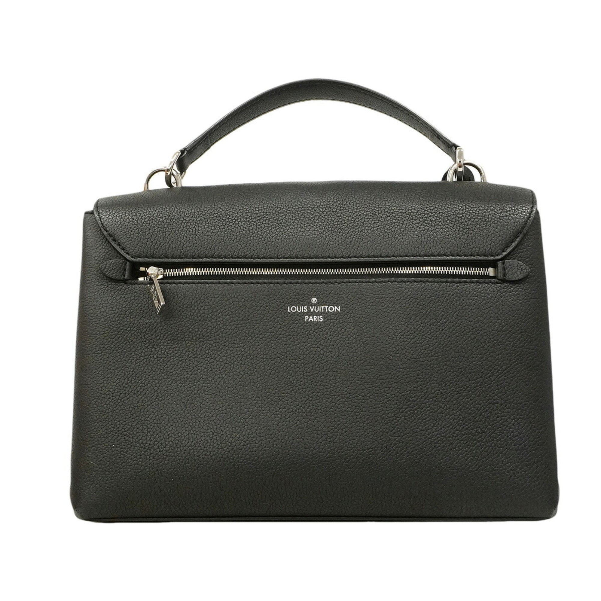Louis Vuitton Noir Handbag (Pre-Owned)