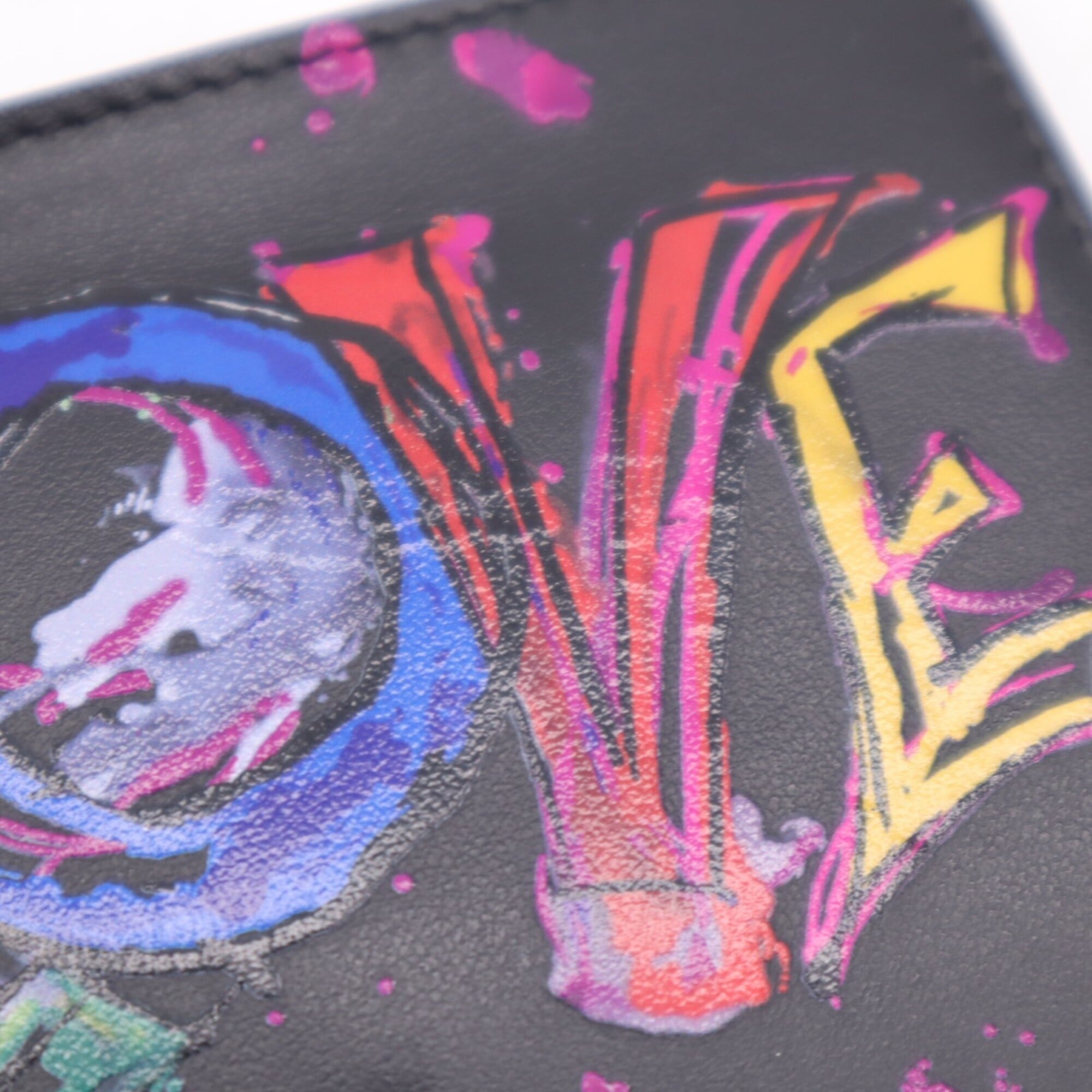 Christian Louboutin Black Leather Wallet (Bi-Fold) (Pre-Owned)