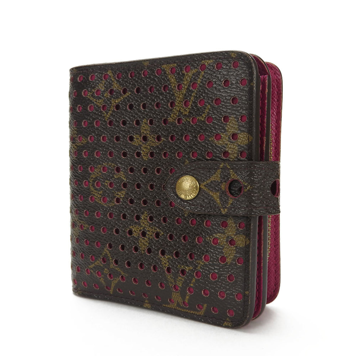 Louis Vuitton Monogram Perfo Monogram Wallet (Bi-Fold) (Pre-Owned)