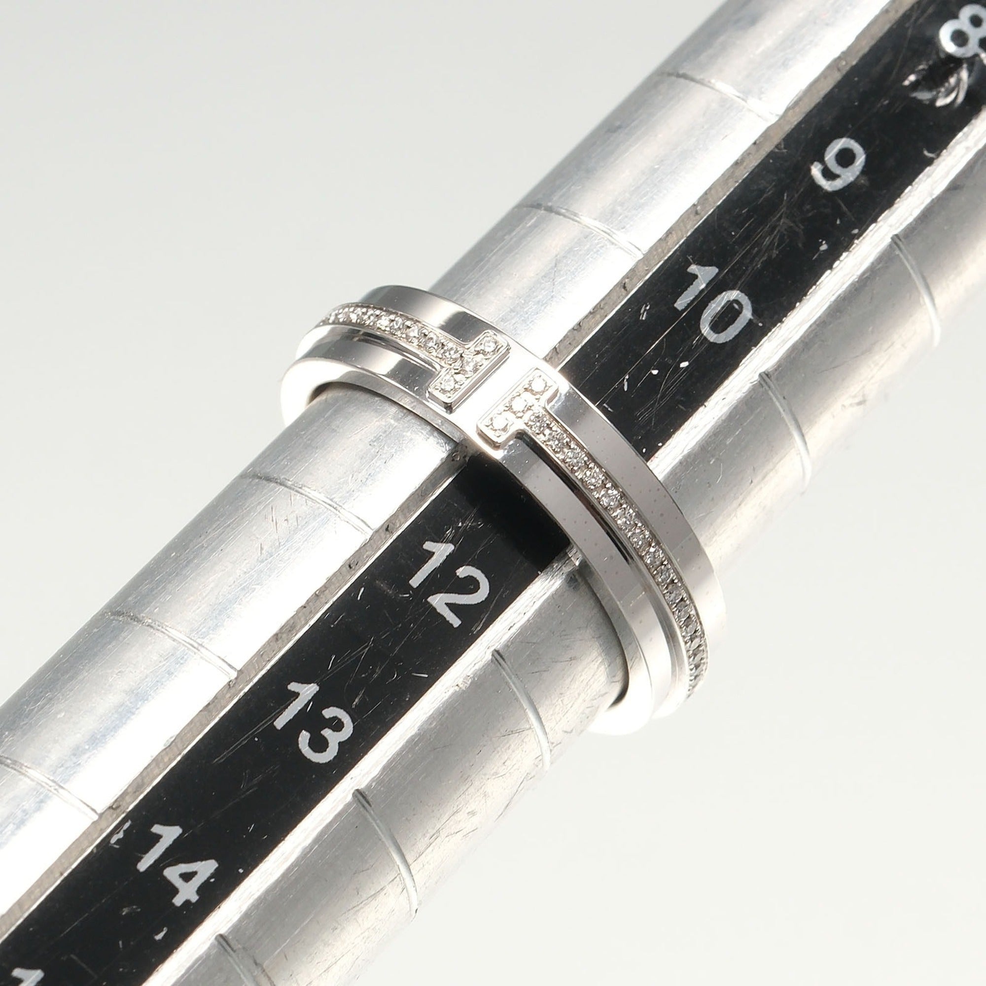 Tiffany White Gold (18K) Band Ring (Pre-Owned)