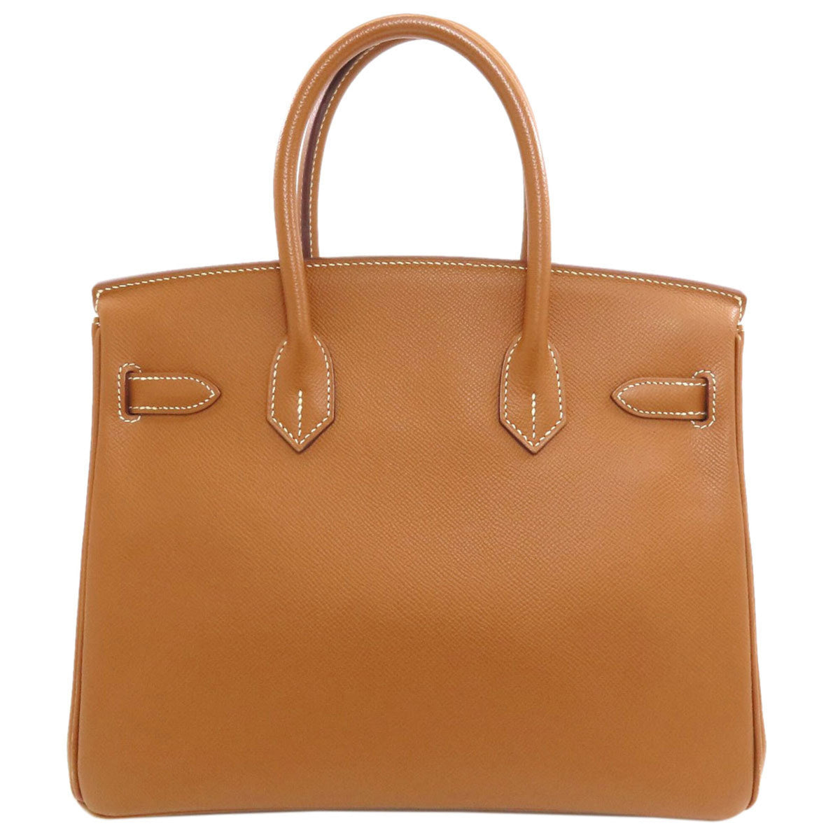 Hermes Gold Epsom Leather Handbag (Pre-Owned)