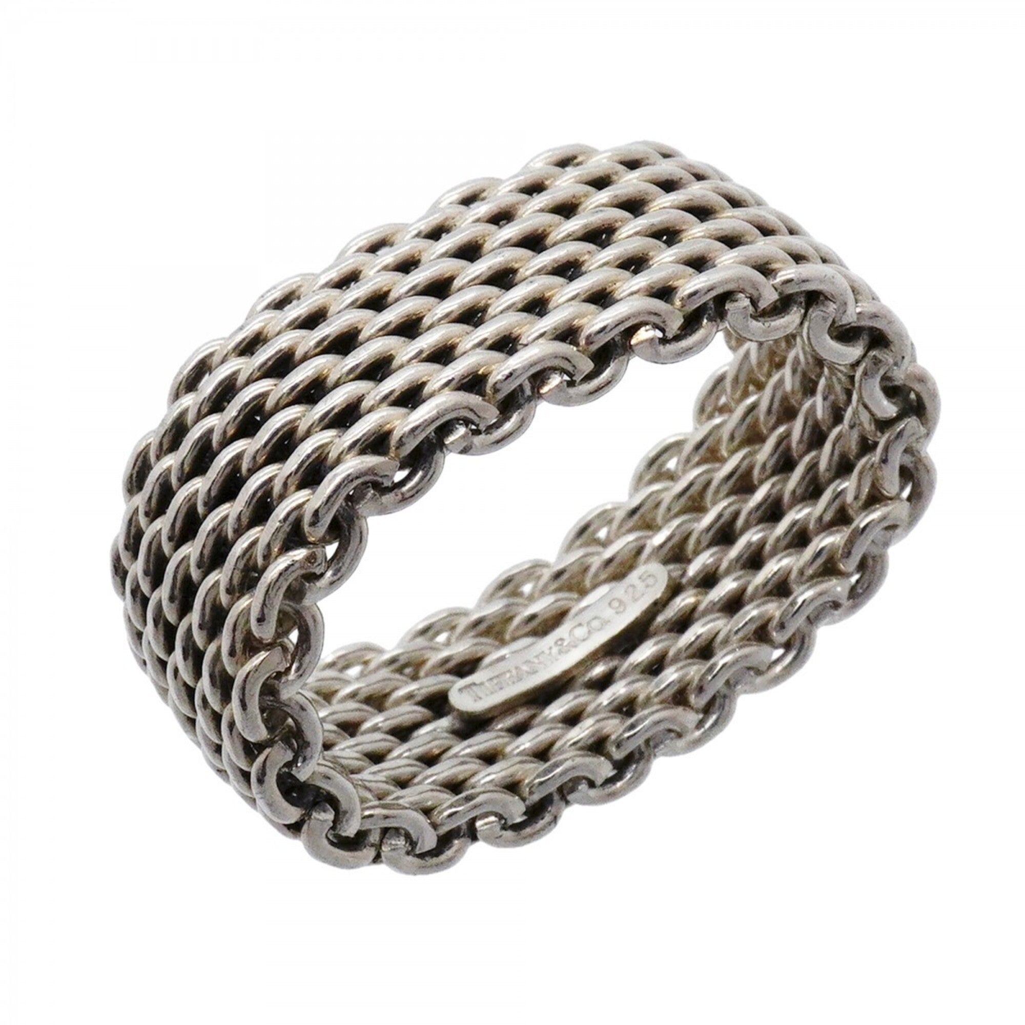 Tiffany Silver 925 Band Ring (Pre-Owned)