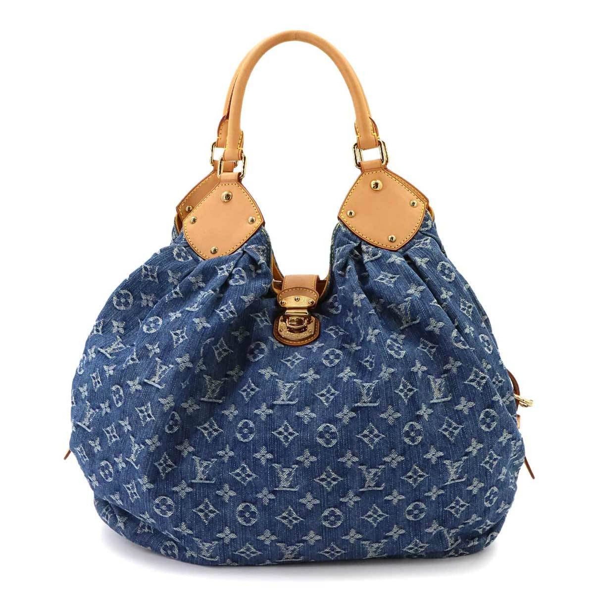 Louis Vuitton Blue Monogram Canvas Monogram Denim Handbag (Pre-Owned)