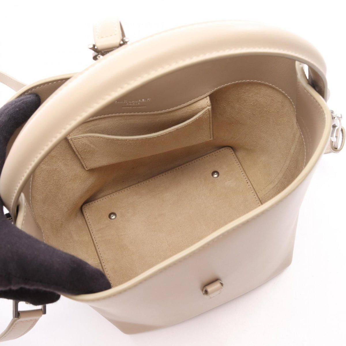 Yves Saint Laurent Beige Leather Handbag (Pre-Owned)