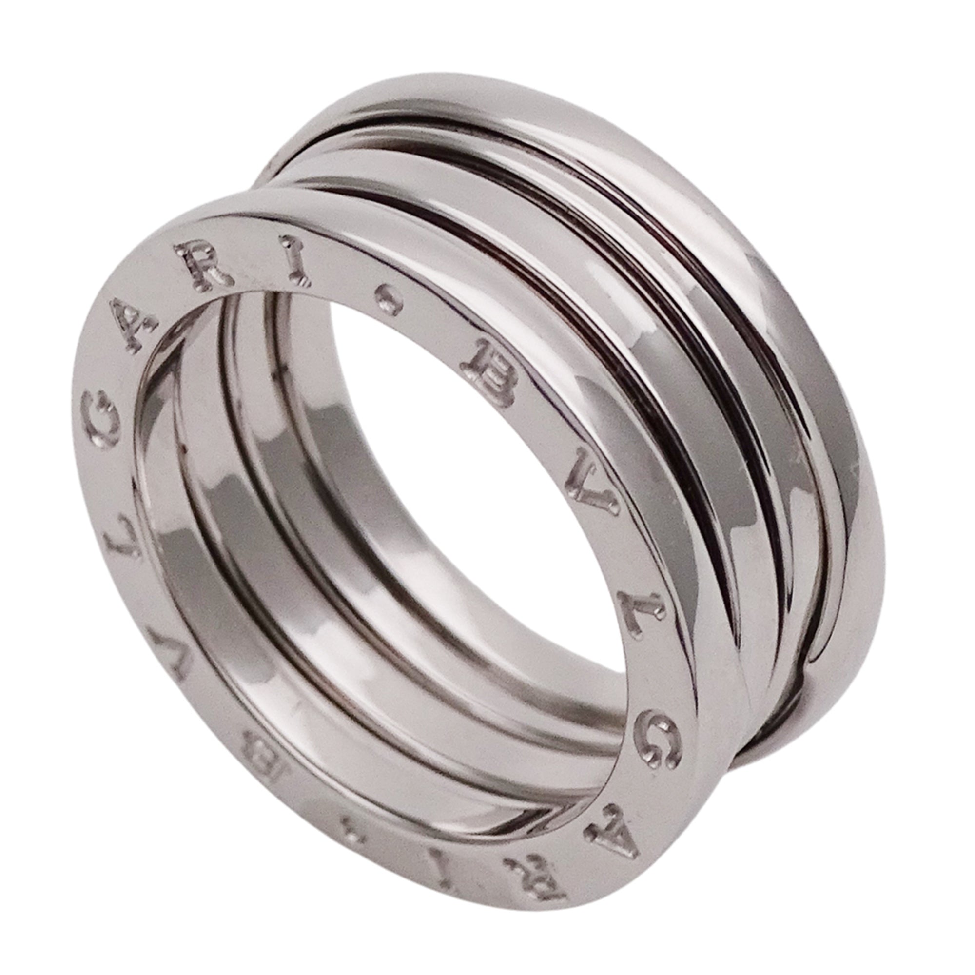 Bvlgari B.Zero1 White Gold White Gold (18K) Band Ring (Pre-Owned)
