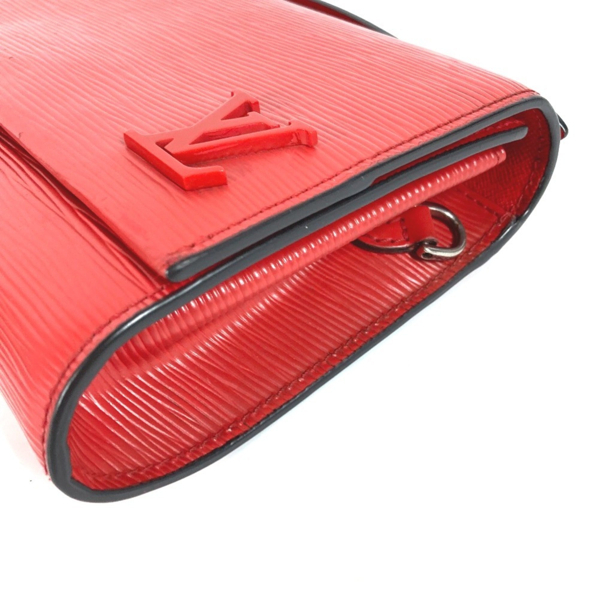 Louis Vuitton Epi Coquelicots Red Color Epi Leather Clutch Bag Handbag Shoulder Bag (Pre-Owned)