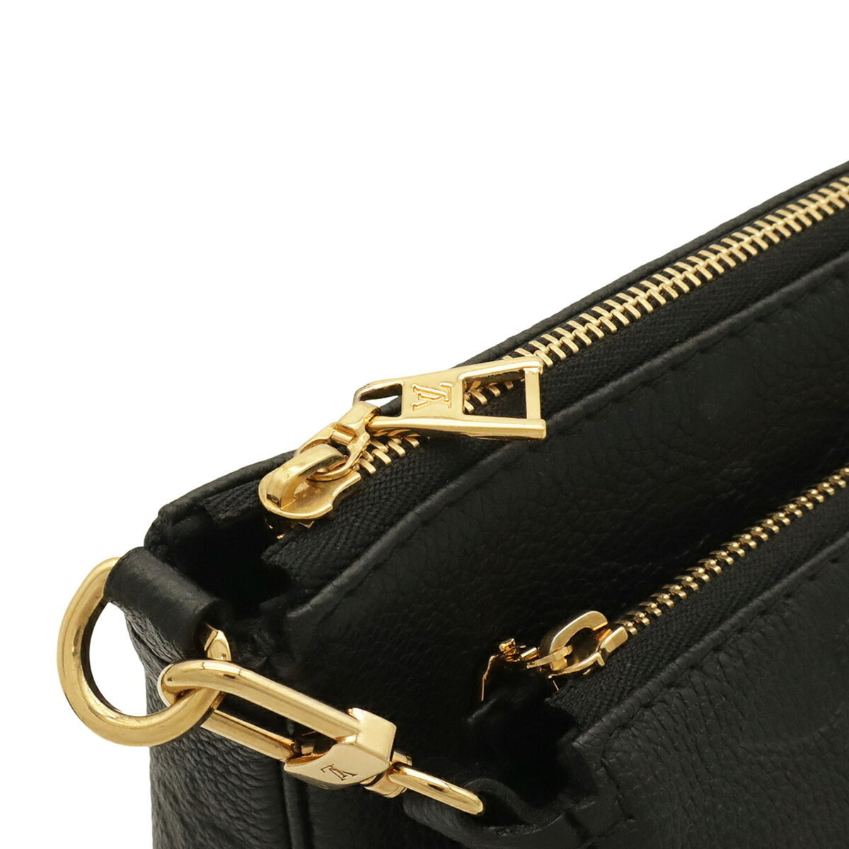 Louis Vuitton Black Monogram Empreinte Handbag Shoulder Bag (Pre-Owned)