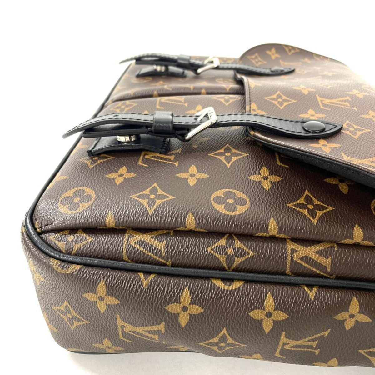 Louis Vuitton Brown Monogram Macassar Monogram Shoulder Bag (Pre-Owned)
