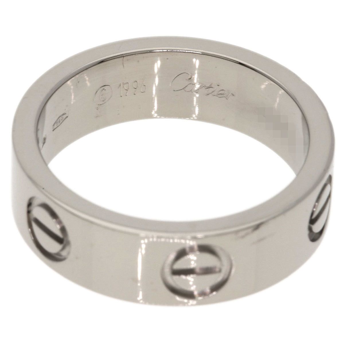 Cartier White Gold (18K) Band Ring (Pre-Owned)