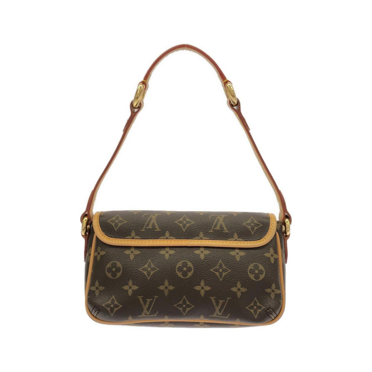 Louis Vuitton Brown Coated Canvas Shoulder Bag (Pre-Owned)