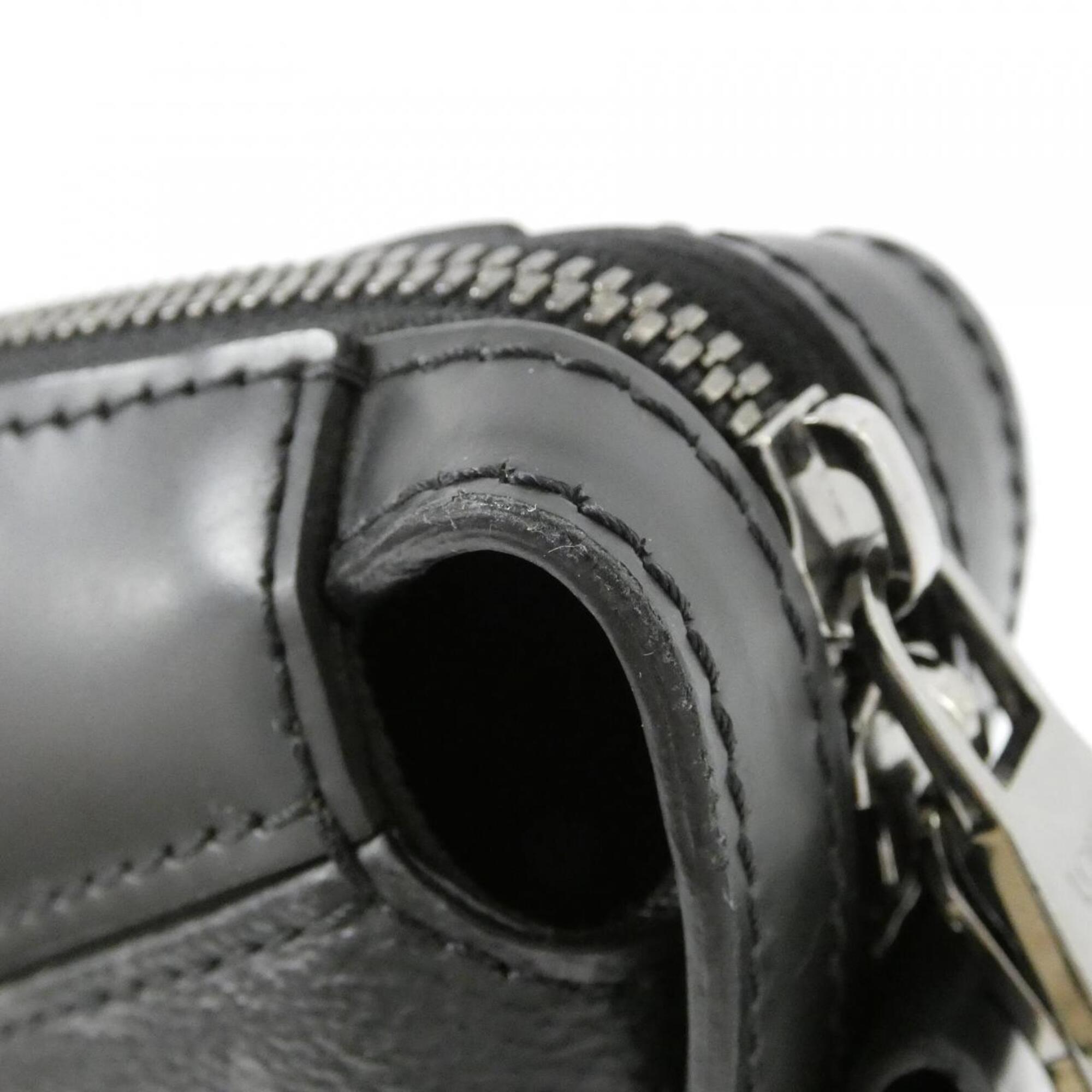 Louis Vuitton Monogram Eclipse Black Coated Canvas Briefcase Handbag (Pre-Owned)