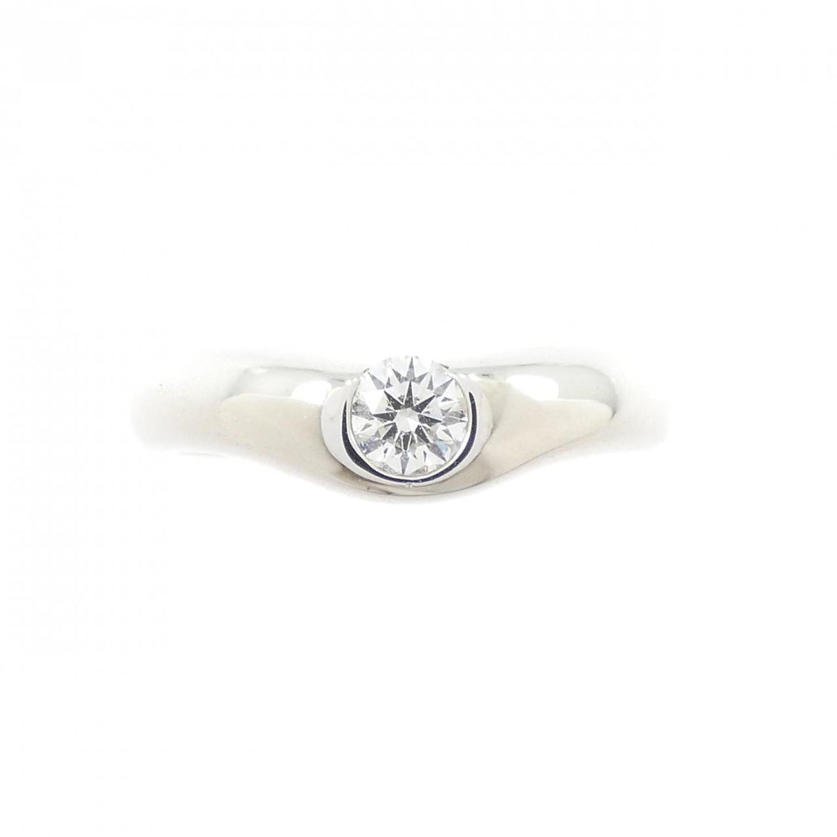 Tiffany Platinum 950 Band Ring (Pre-Owned)
