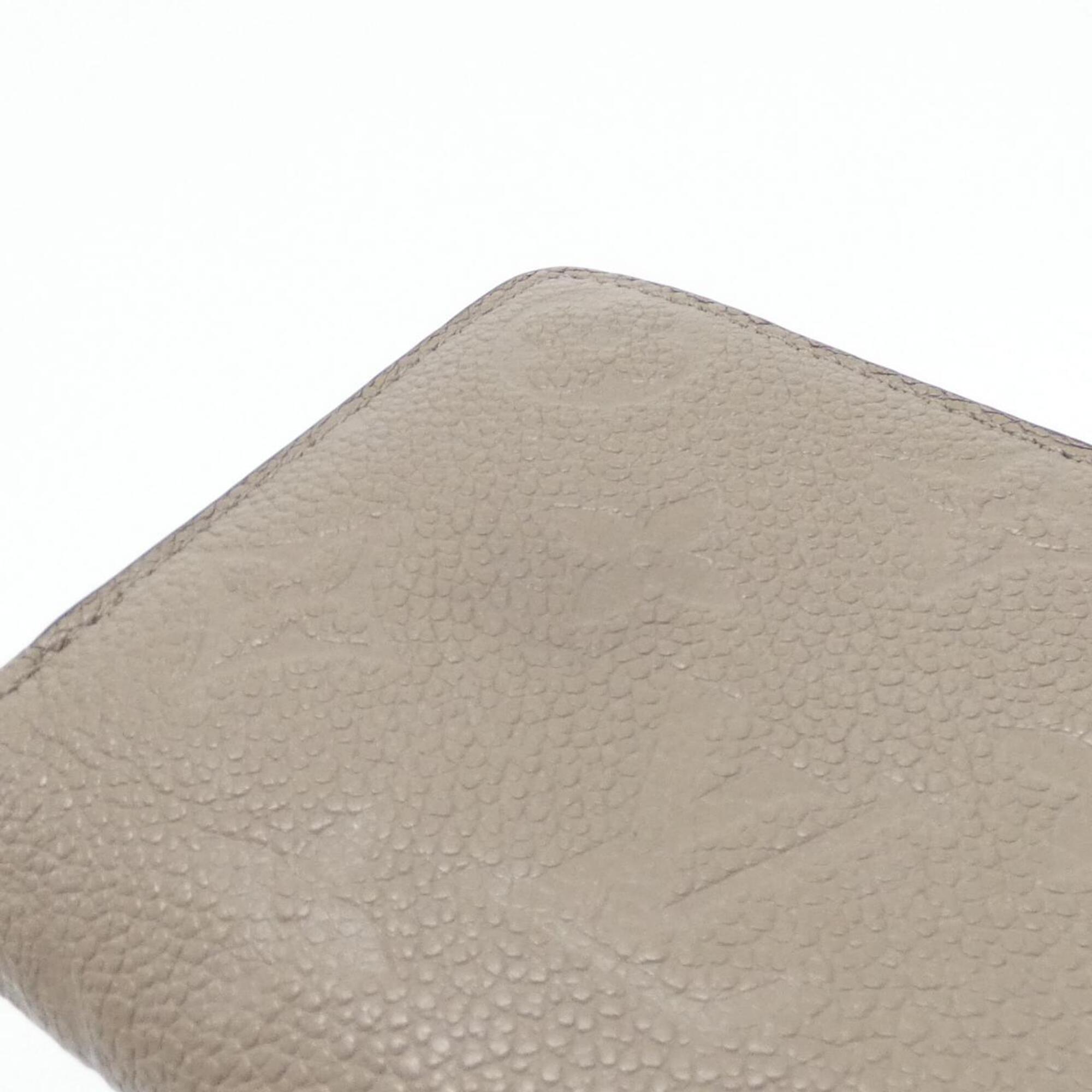 Louis Vuitton Beige Tourterelle Leather Wallet (Bi-Fold) (Pre-Owned)