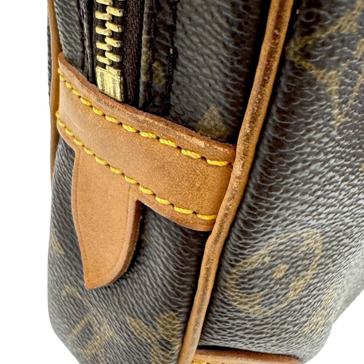 Louis Vuitton Brown Monogram Clutch Bag (Pre-Owned)
