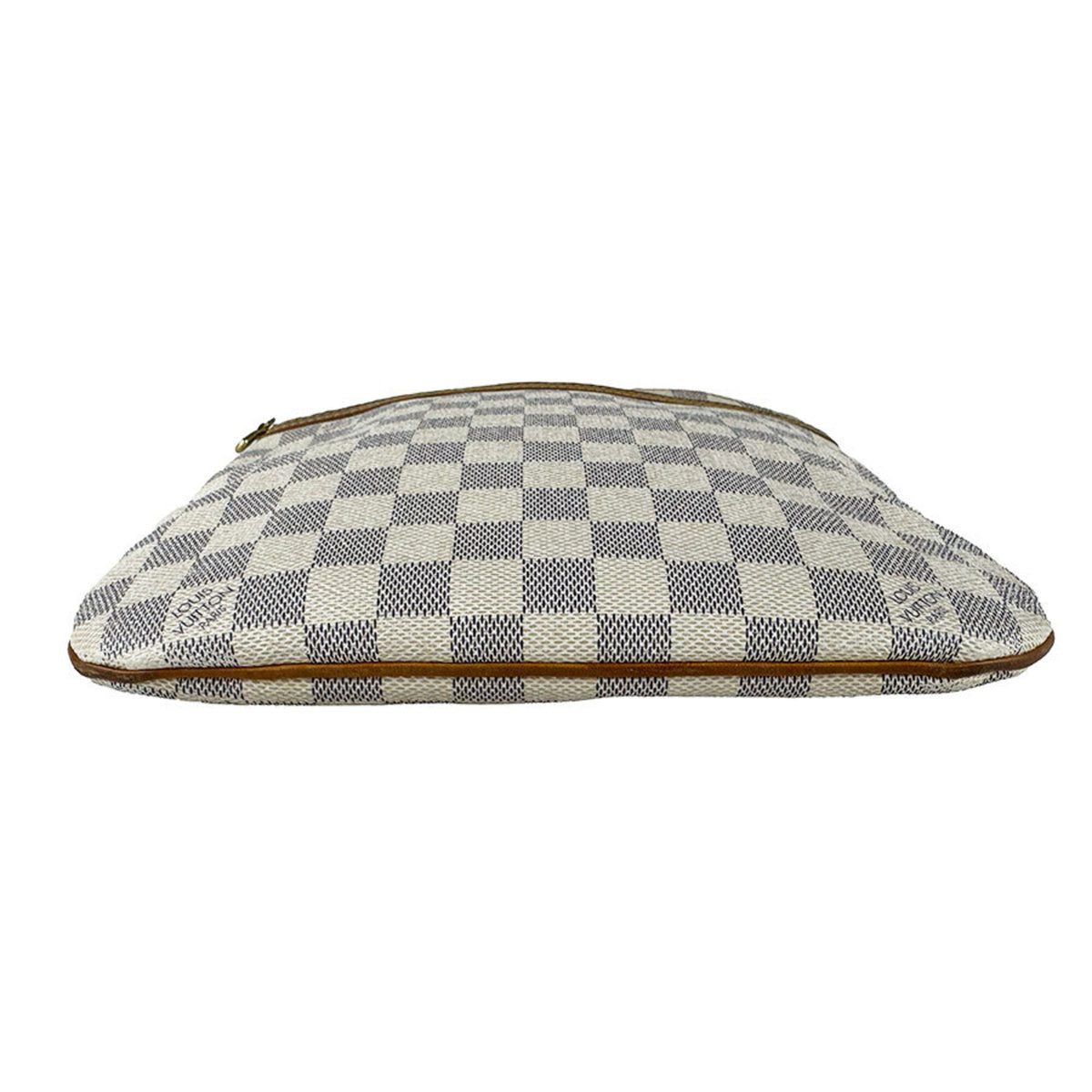 Louis Vuitton Ivory Damier Azur Canvas Pochette Shoulder Bag (Pre-Owned)