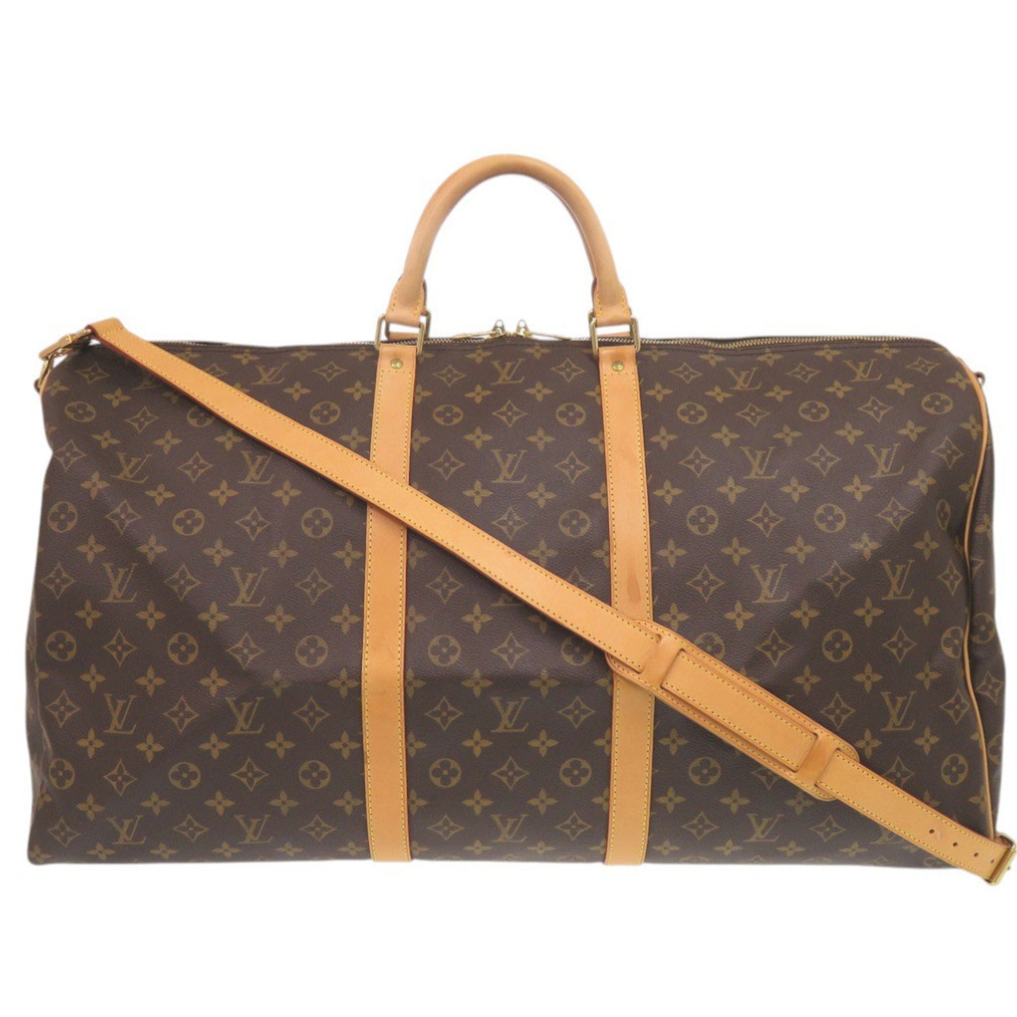 Louis Vuitton Brown Monogram Monogram Boston Bag (Pre-Owned)