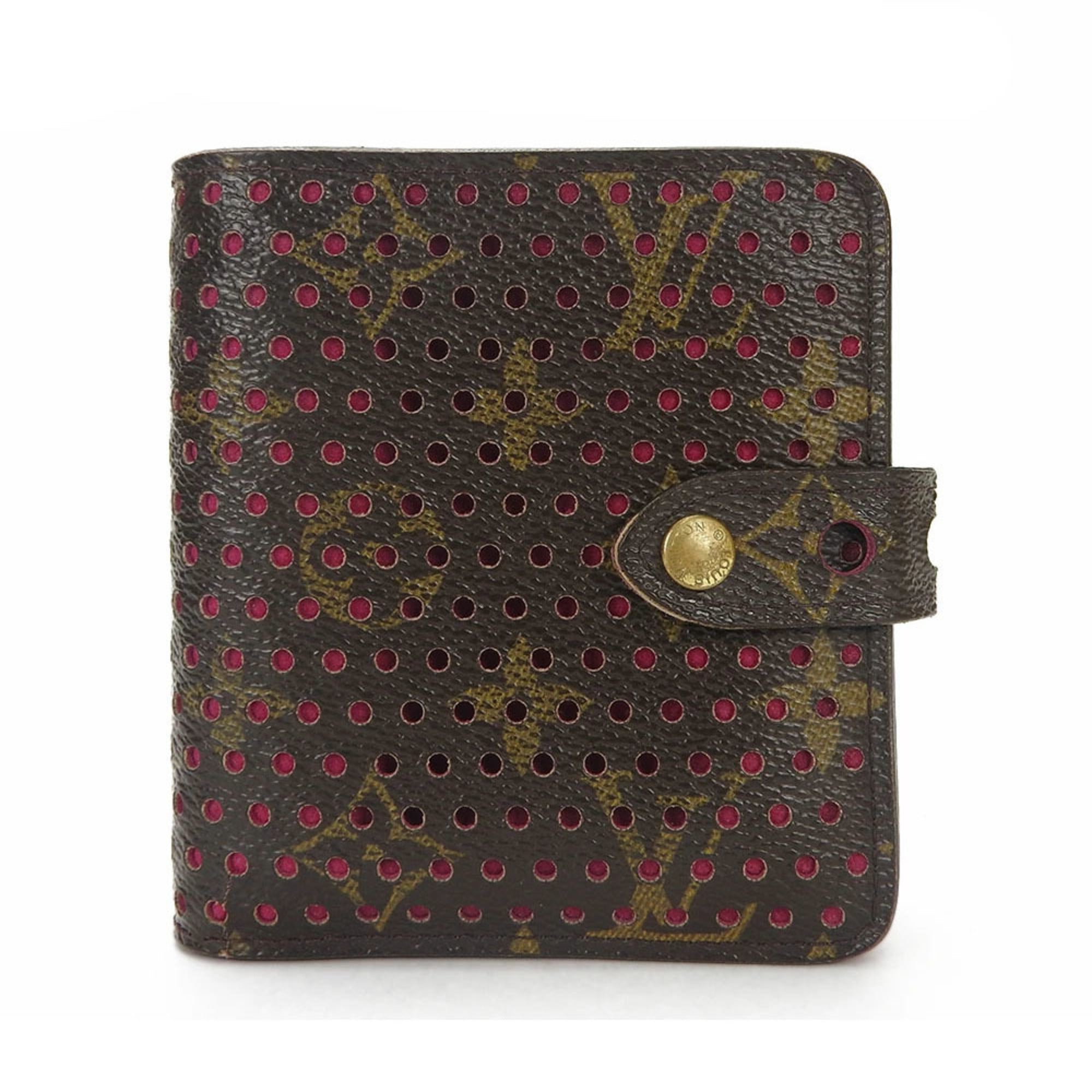 Louis Vuitton Monogram Perfo Monogram Wallet (Bi-Fold) (Pre-Owned)