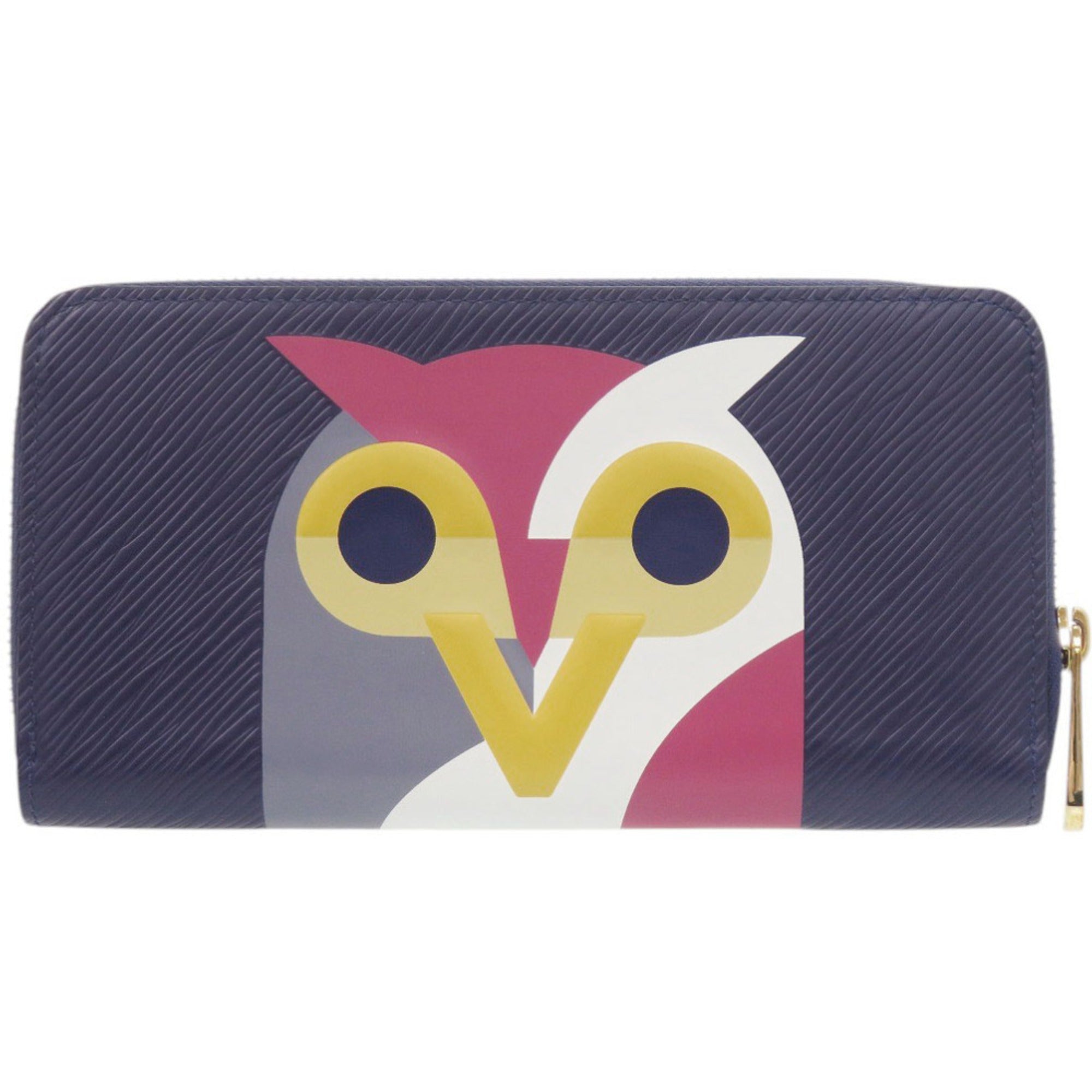 Louis Vuitton Epi Purple Epi Leather Long Wallet (Bi-Fold) (Pre-Owned)