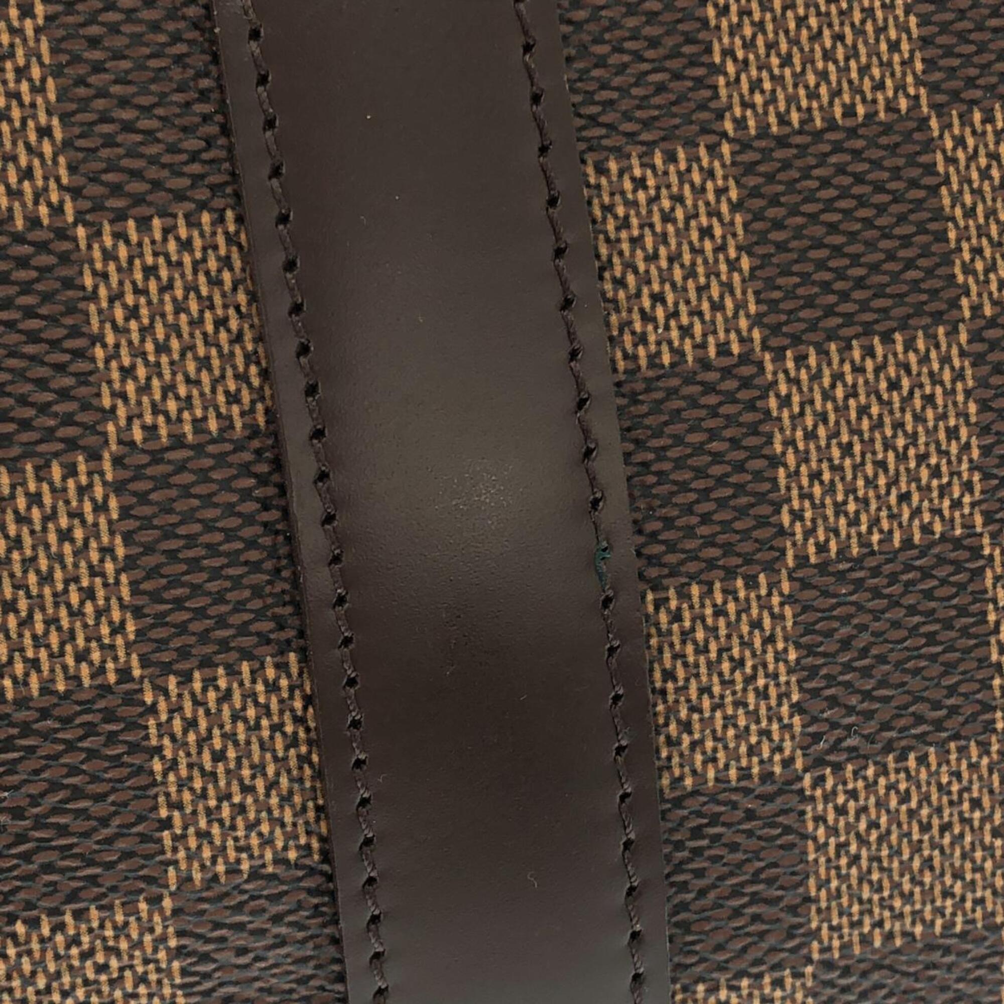 Louis Vuitton Ebene Coated Canvas Boston Bag (Pre-Owned)