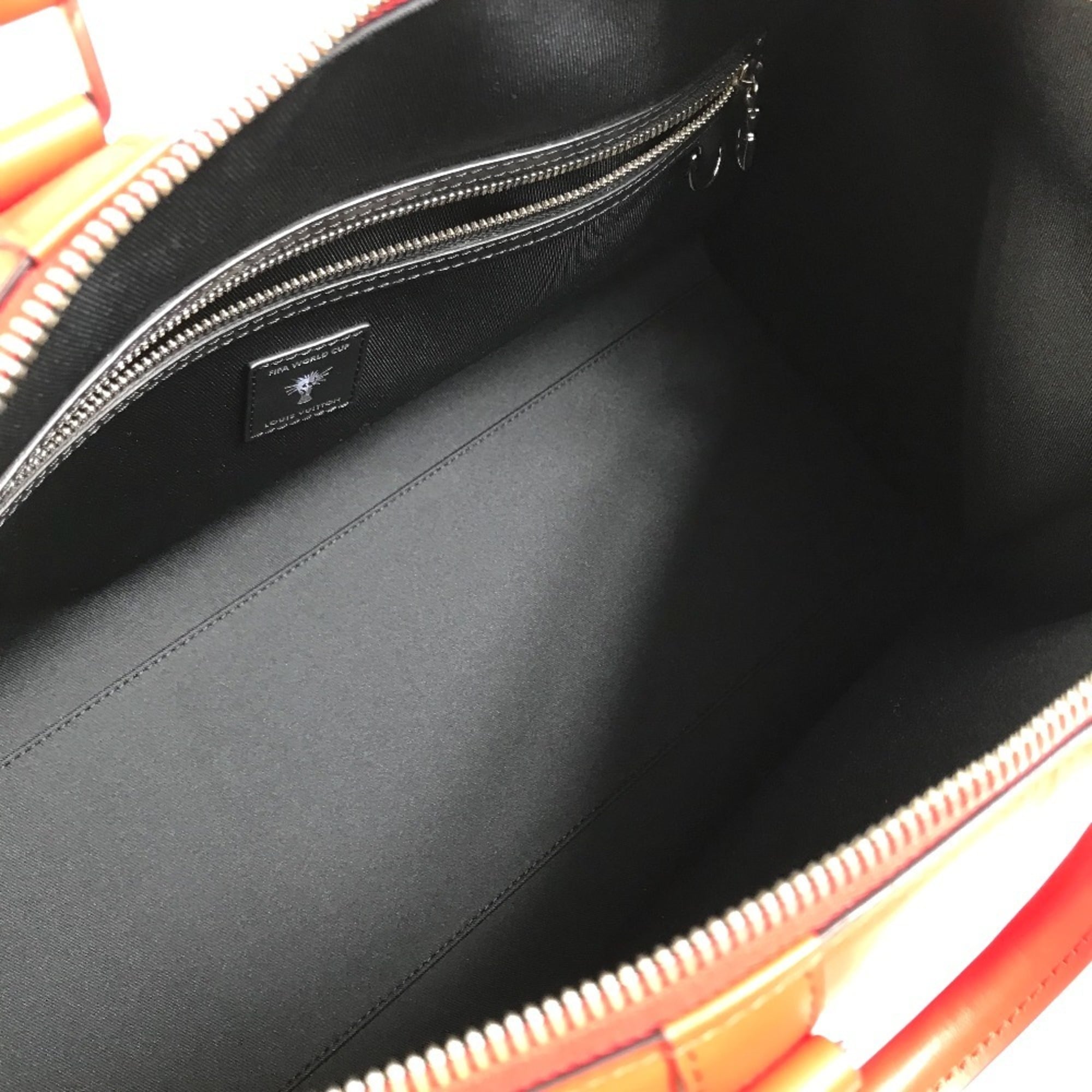Louis Vuitton Red Color Epi Leather Boston Bag (Pre-Owned)