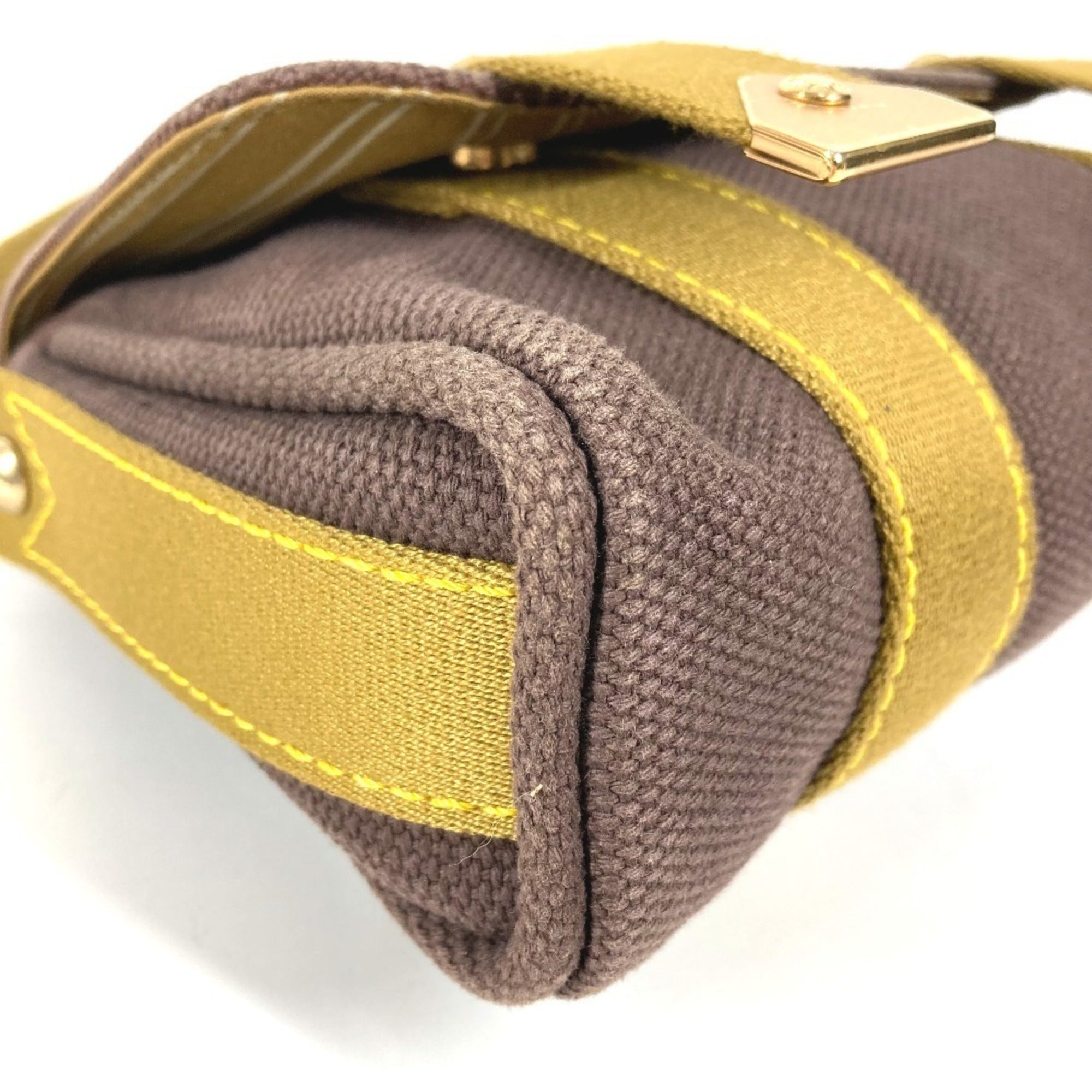 Louis Vuitton Brown Canvas Pochette Shoulder Bag (Pre-Owned)