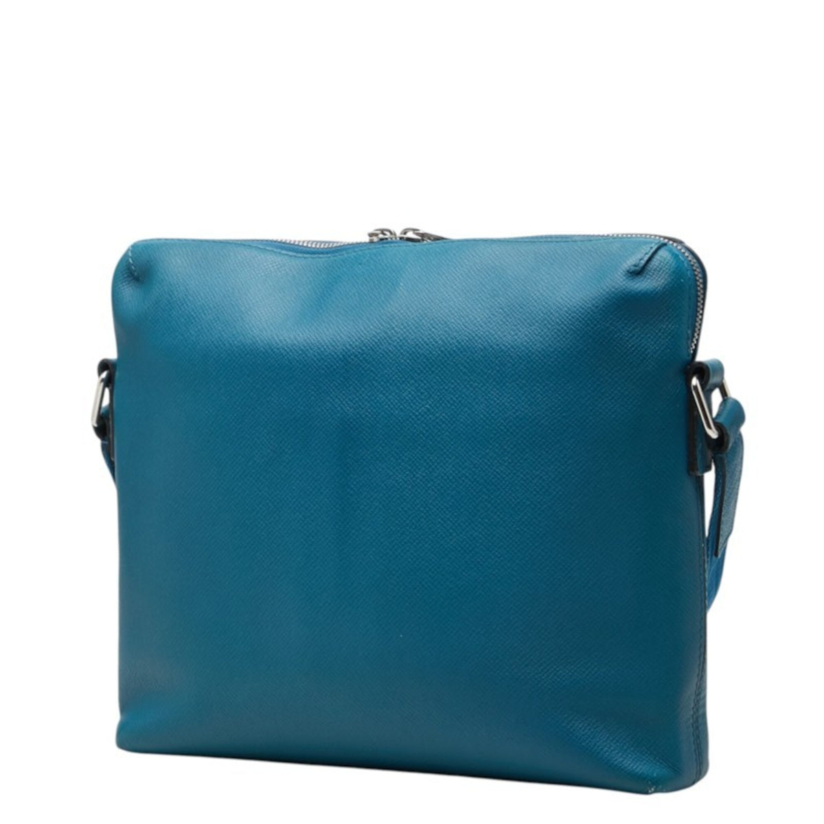 Louis Vuitton Taiga Blue Taiga Leather Messenger Bag Shoulder Bag (Pre-Owned)