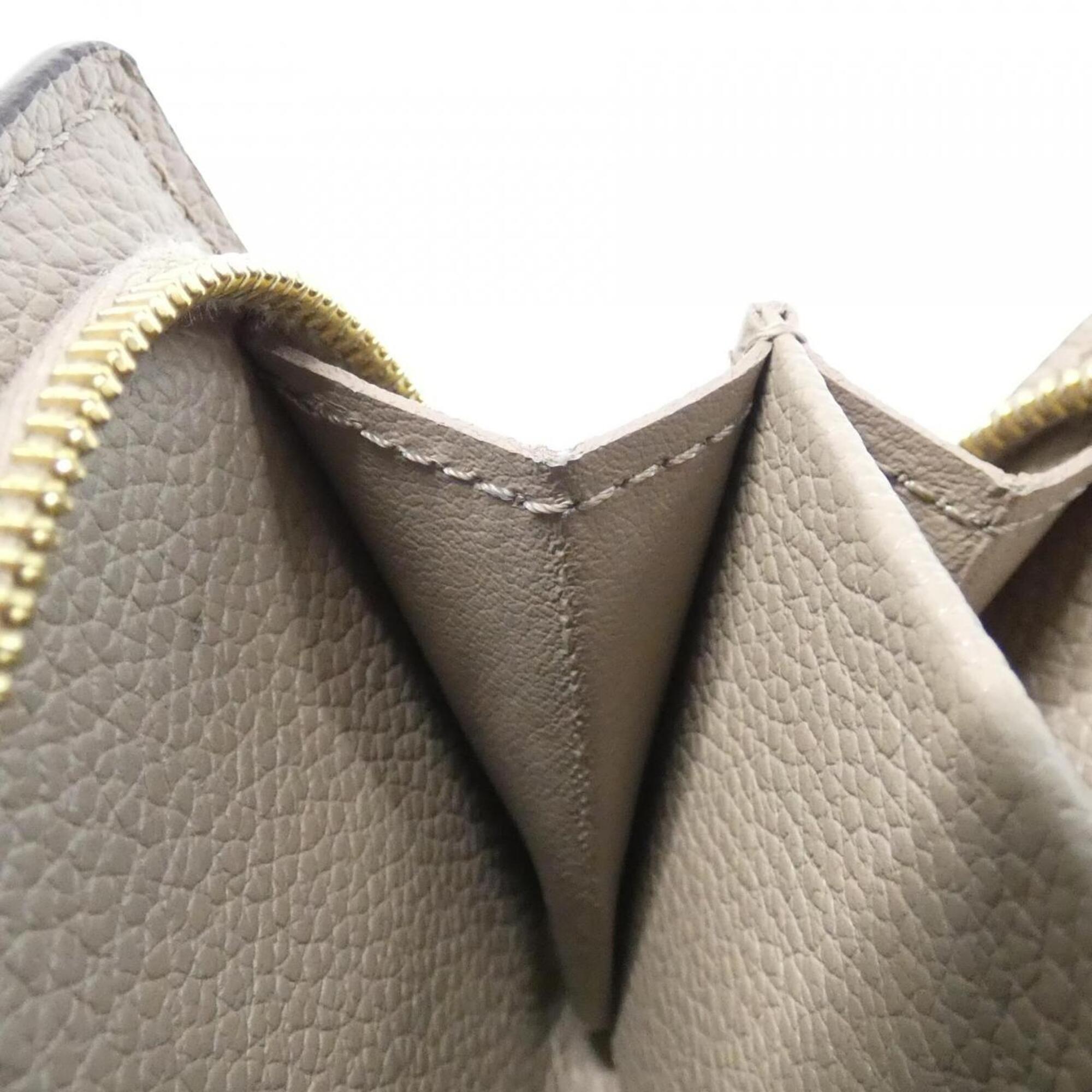 Louis Vuitton Beige Tourterelle Leather Wallet (Bi-Fold) (Pre-Owned)