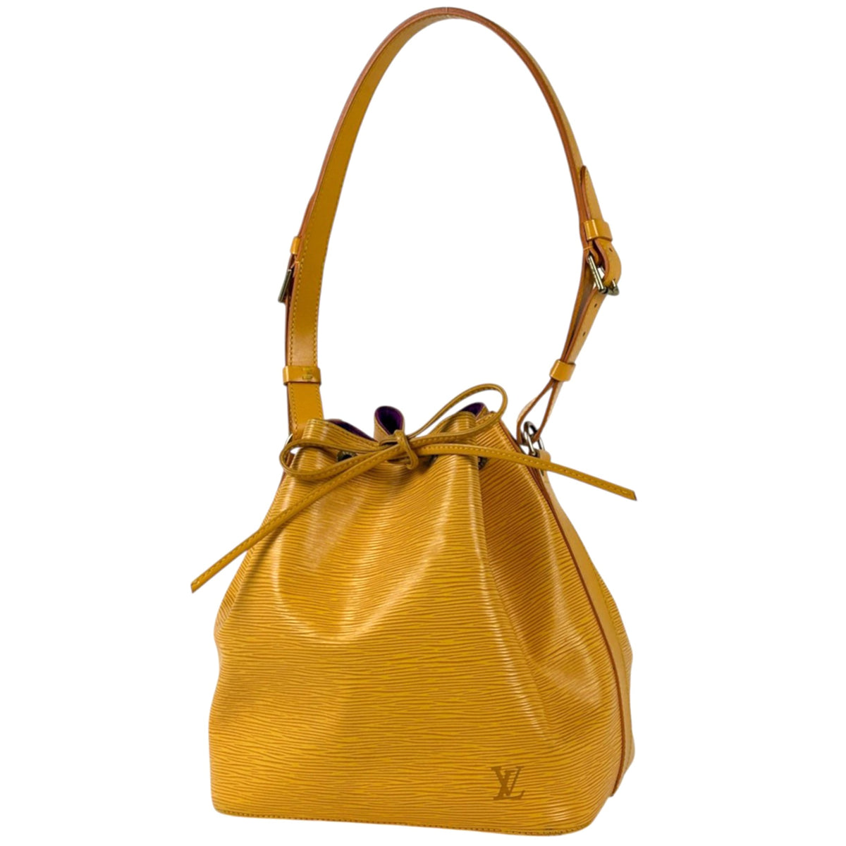 Louis Vuitton Yellow Epi Leather Shoulder Bag (Pre-Owned)