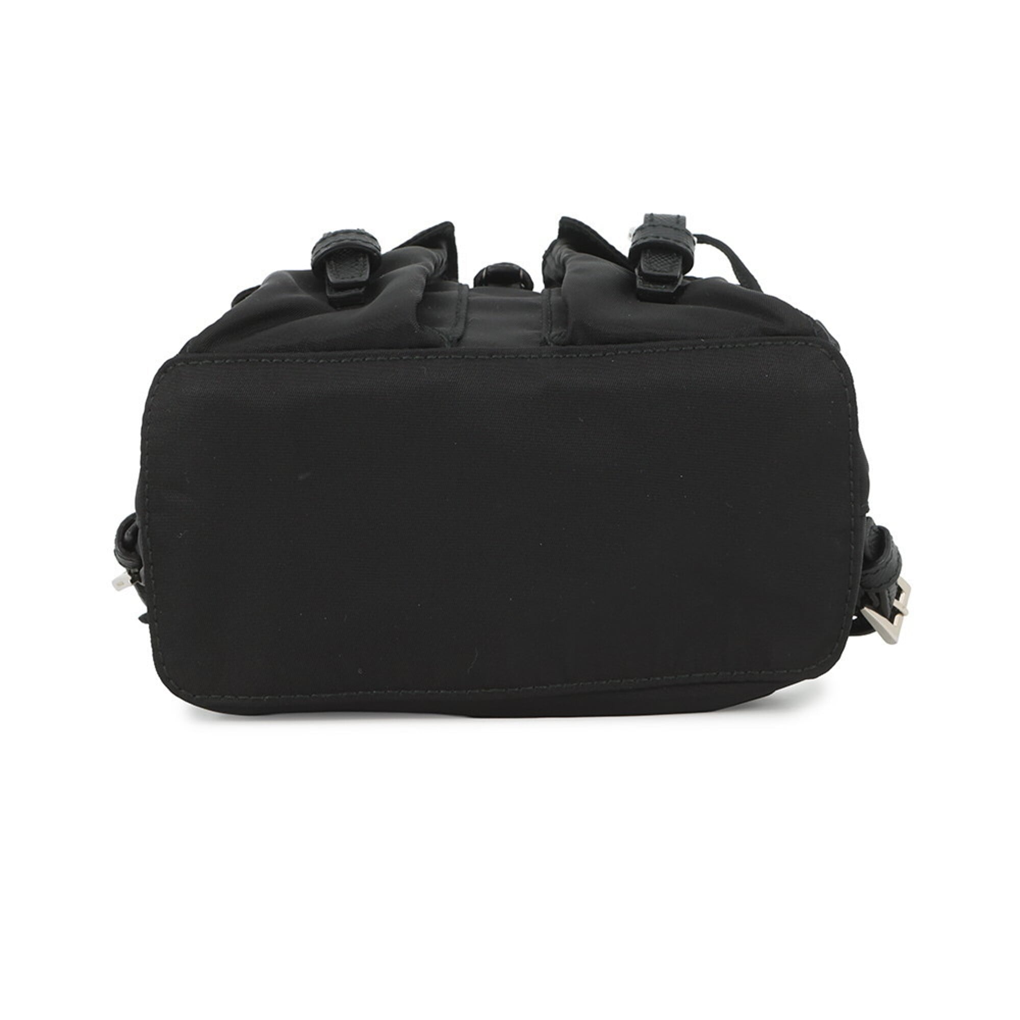 Prada Black Nylon Handbag Shoulder Bag (Pre-Owned)